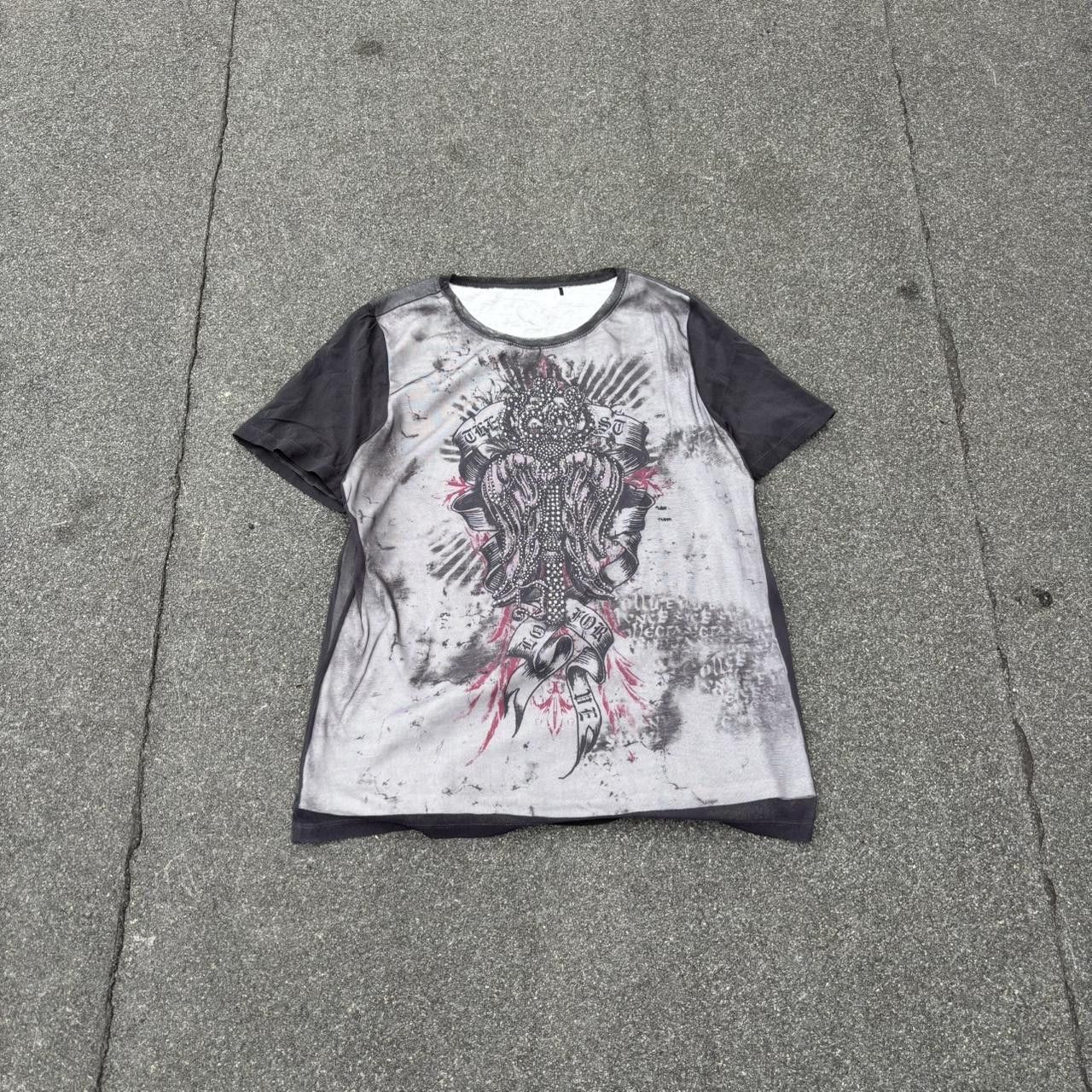 Japanese Brand × Vintage Mesh T-Shirt Size US M / EU 48-50 / 2 - 1 Thumbnail