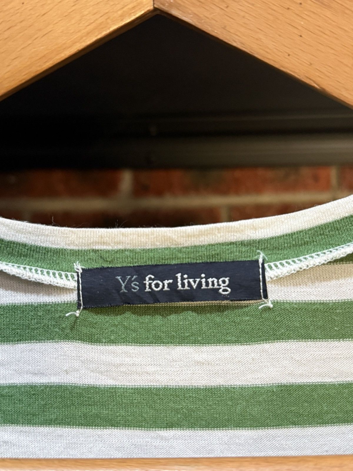 Y's Vintage Y’s For Living Stripe Japan Tee Size US S / EU 44-46 / 1 - 3 Thumbnail