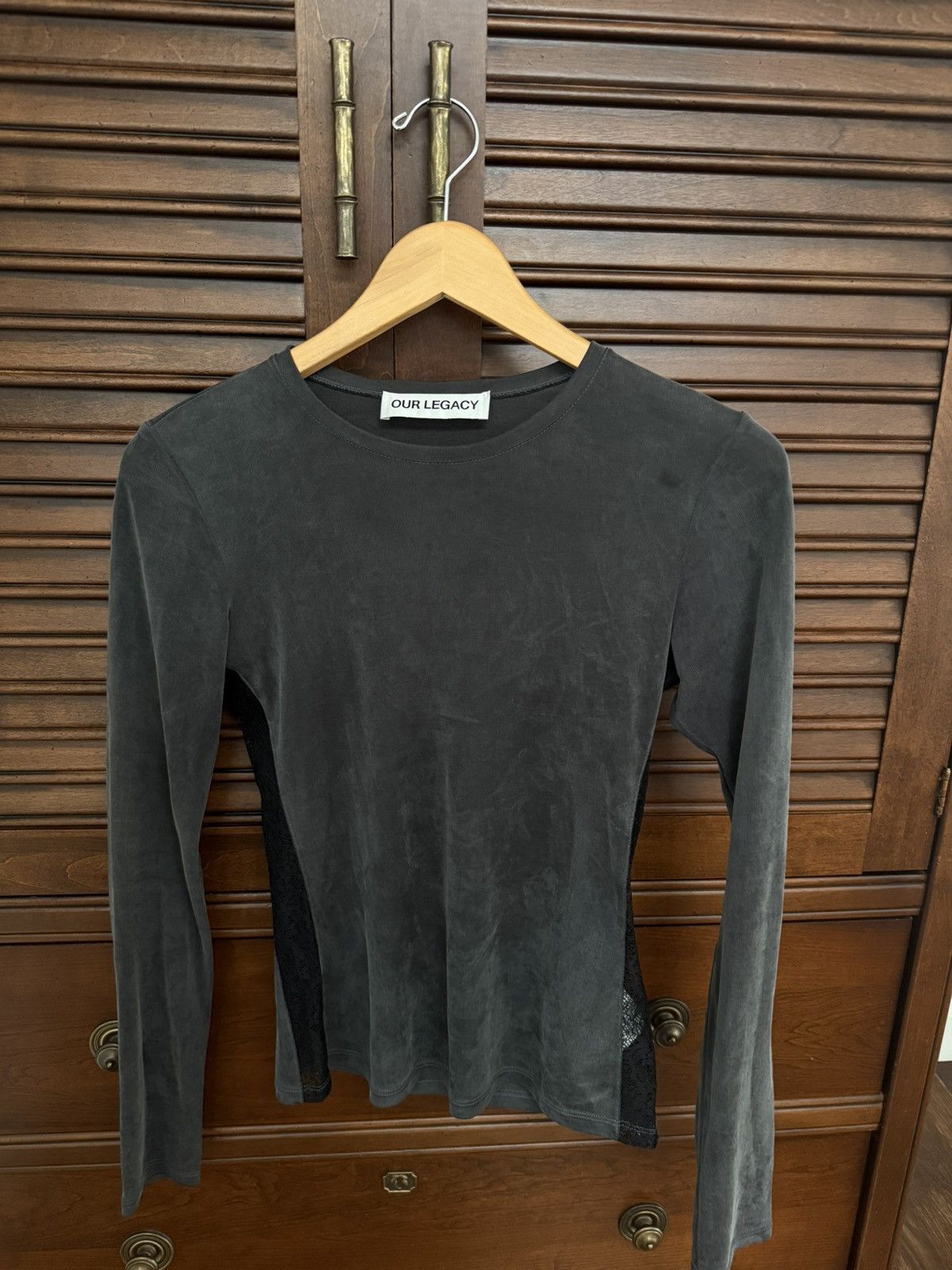 Other Our Legacy lace trimmed t-shirt Size XS / US 0-2 / IT 36-38 - 3 Thumbnail