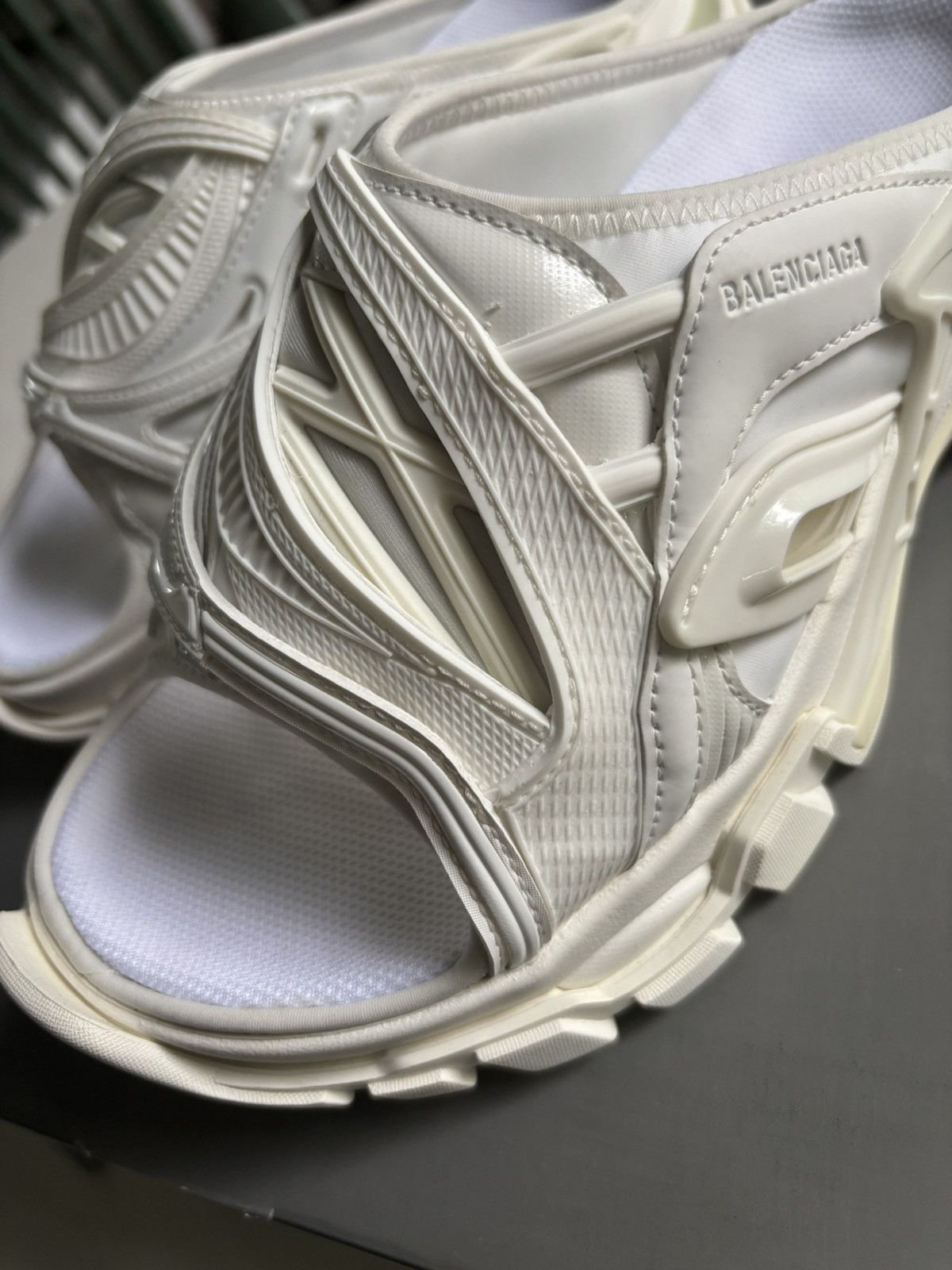 Balenciaga Balenciaga Track Slide NEW Size 38 Size US 8 / IT 38 - 4 Thumbnail