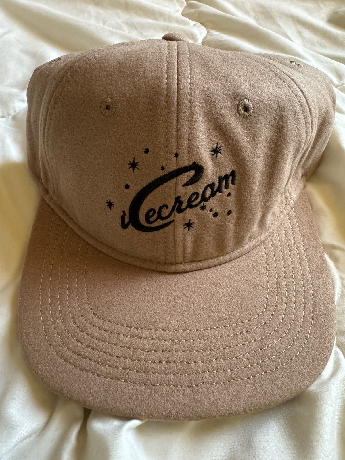 Cream polo hat sale