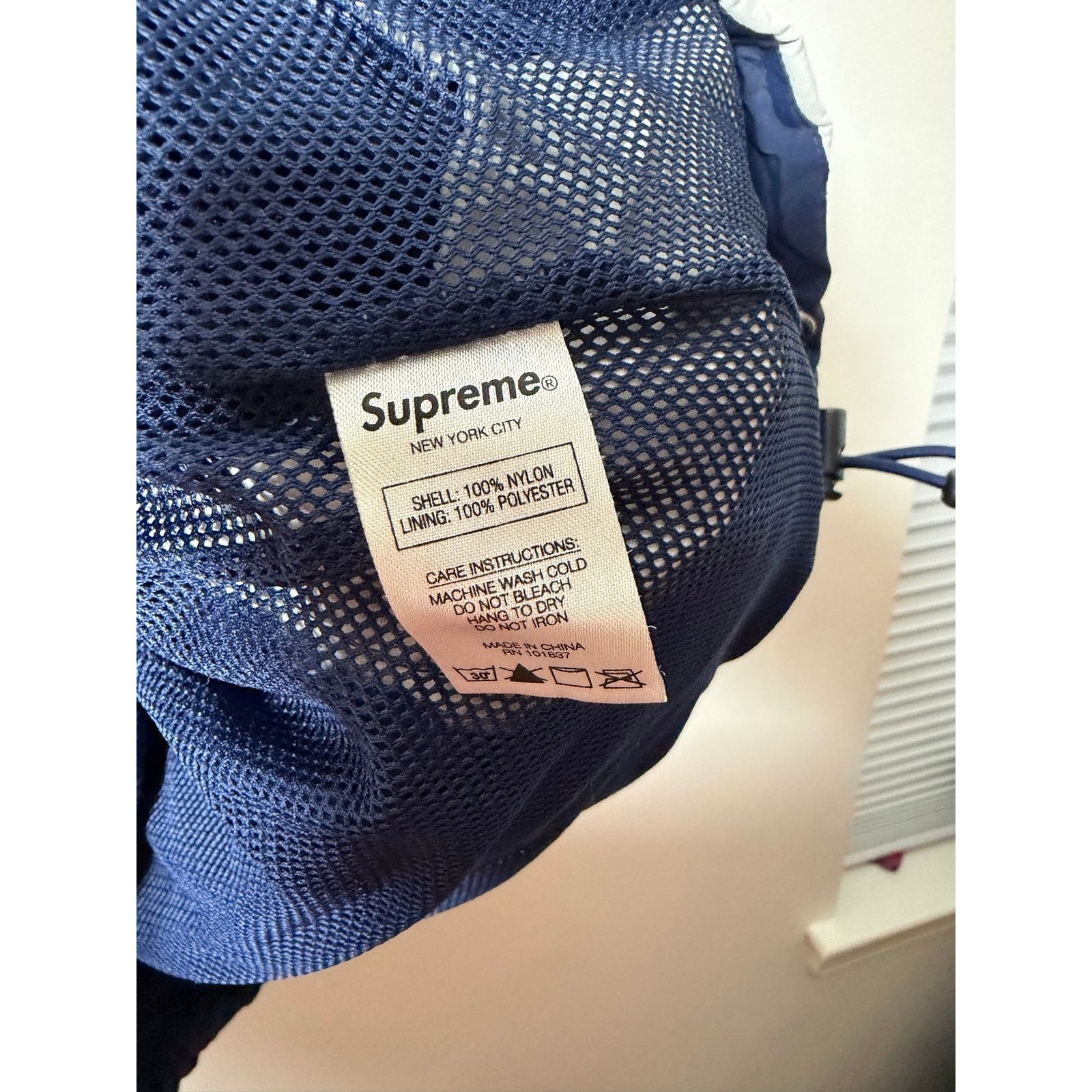 Supreme Supreme S Logo Track Jacket 'Navy' Size US M / EU 48-50 / 2 - 4 Thumbnail