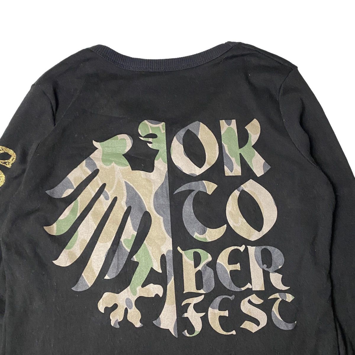 If Six Was Nine × Japanese Brand × Le Grande Bleu (L.G.B.) Japanese Studded Patchwork Poem Longsleeve Size US S / EU 44-46 / 1 - 6 Thumbnail