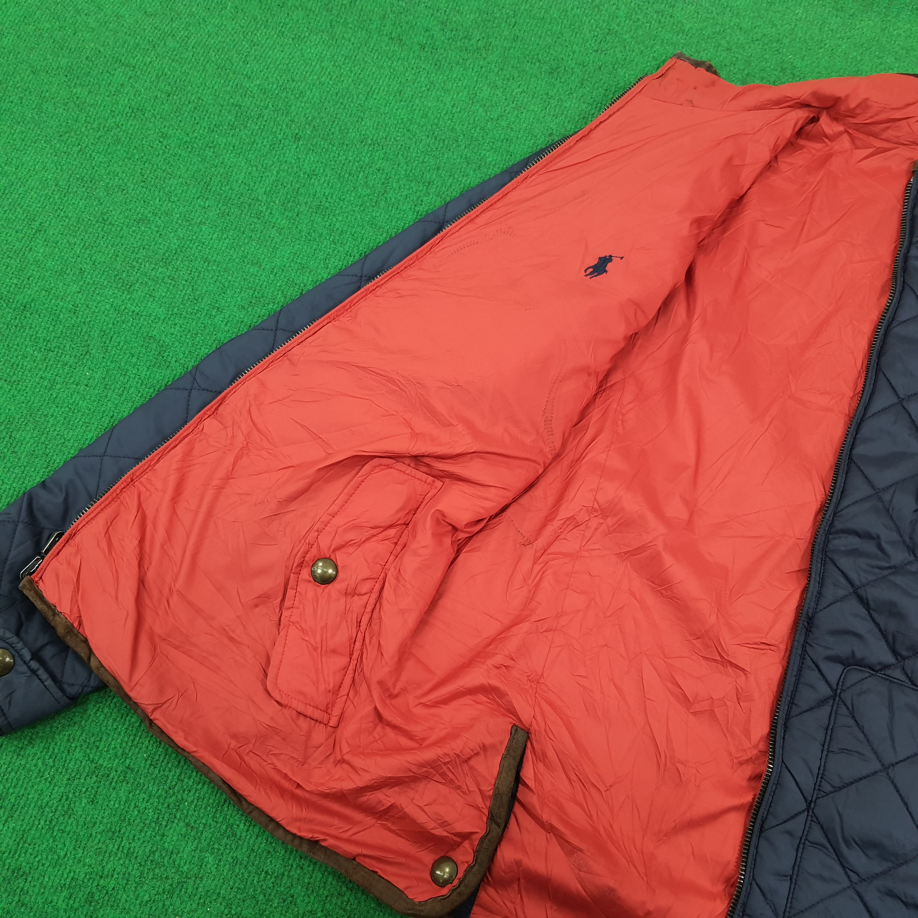Vintage POLO Ralph Lauren Light Puffer Reversible Jacket
