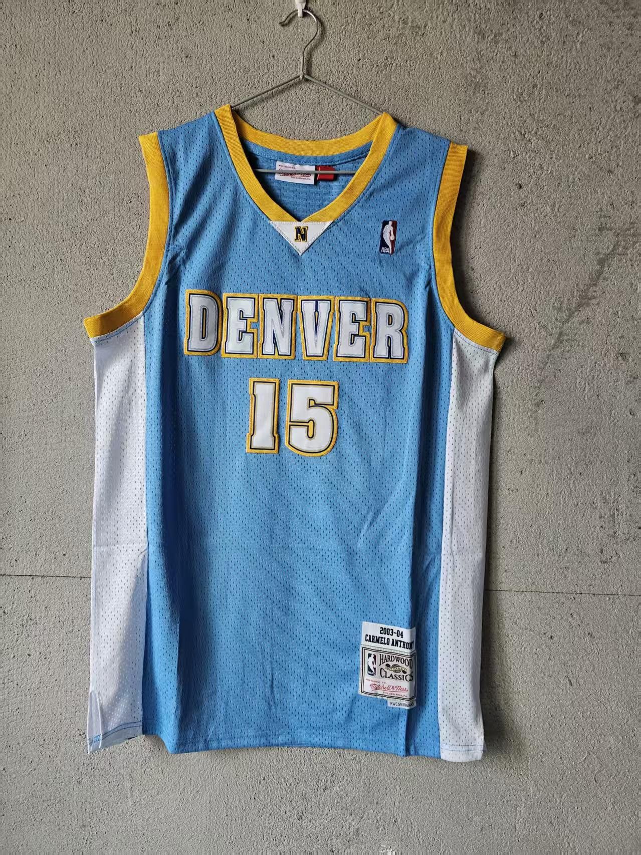 NBA Denver Nuggets 15 Carmelo Anthony Jersey Size US S / EU 44-46 / 1 - 1 Thumbnail