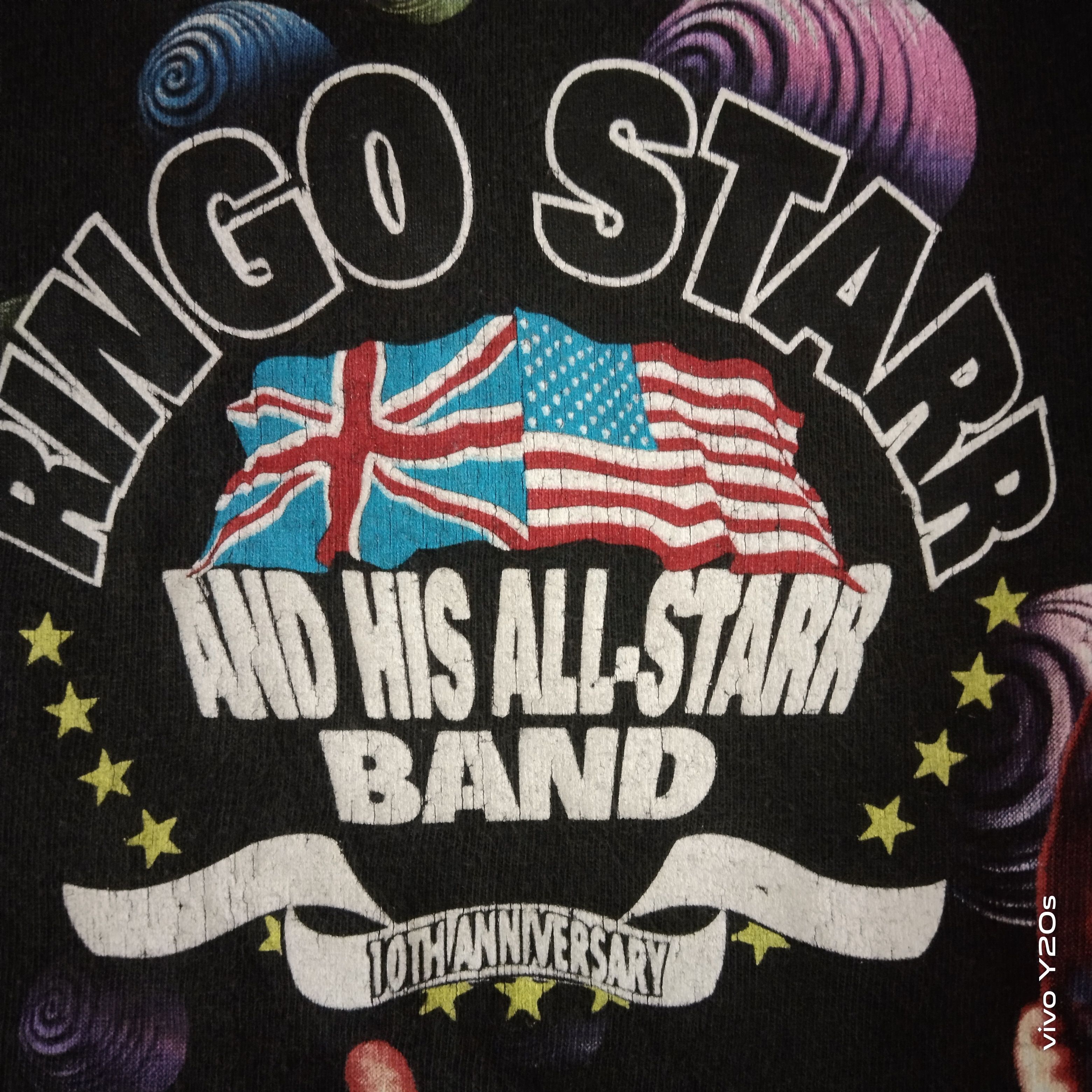 Band Tees × Vintage Ringgo Star & His All Starr Band 10th Anniversary 90s tee Size US M / EU 48-50 / 2 - 4 Thumbnail
