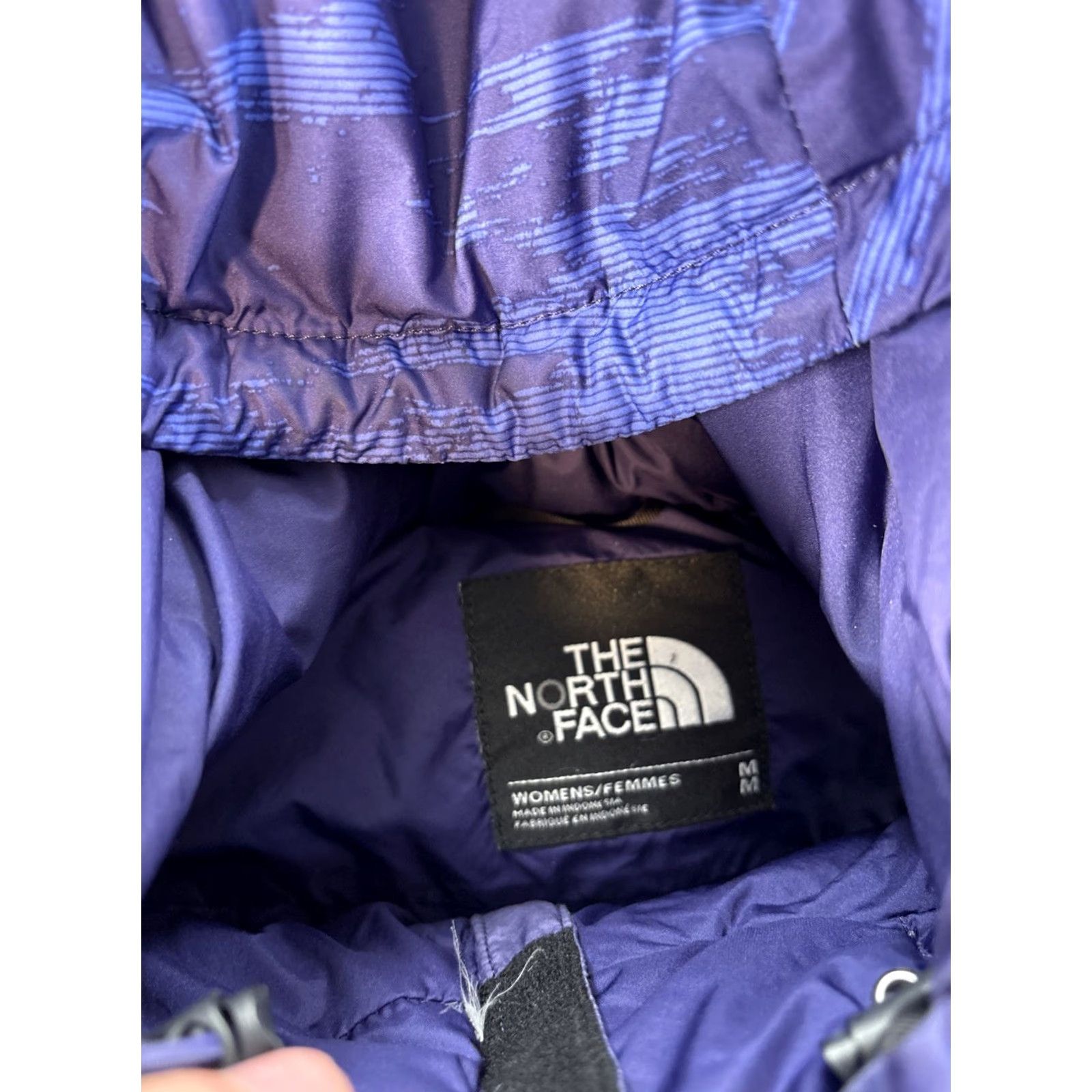 The North Face The North Face Vest Womens M Purple 550 Down Puffer Hooded Vest Zip Sleeveless Quilted Puffer Bodywarmer Zipper Mens? Womens Size M / US 6-8 / IT 42-44 - 5 Thumbnail