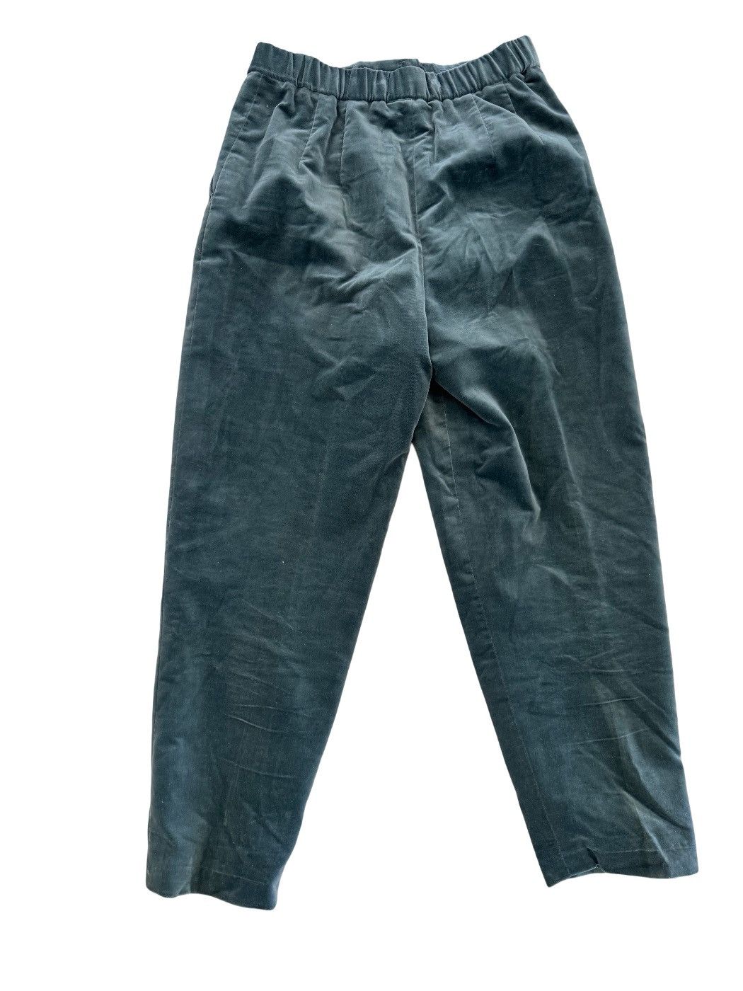 Other Vintage women’s 2 pc set coat pants sage green velvet plush Size M / US 6-8 / IT 42-44 - 8 Thumbnail