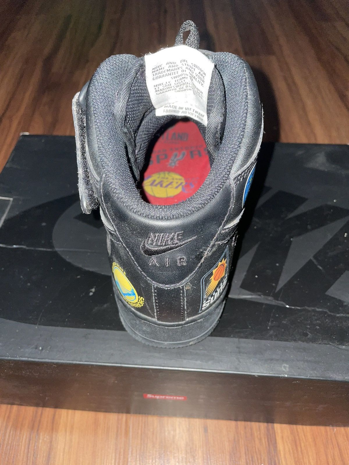 NBA × Supreme Supreme x NBA Air Force Size US 9 / EU 42 - 11 Thumbnail
