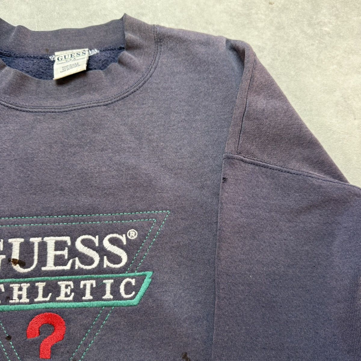 Guess Vintage 90s Guess Athletic Crewneck Size US L / EU 52-54 / 3 - 7 Thumbnail