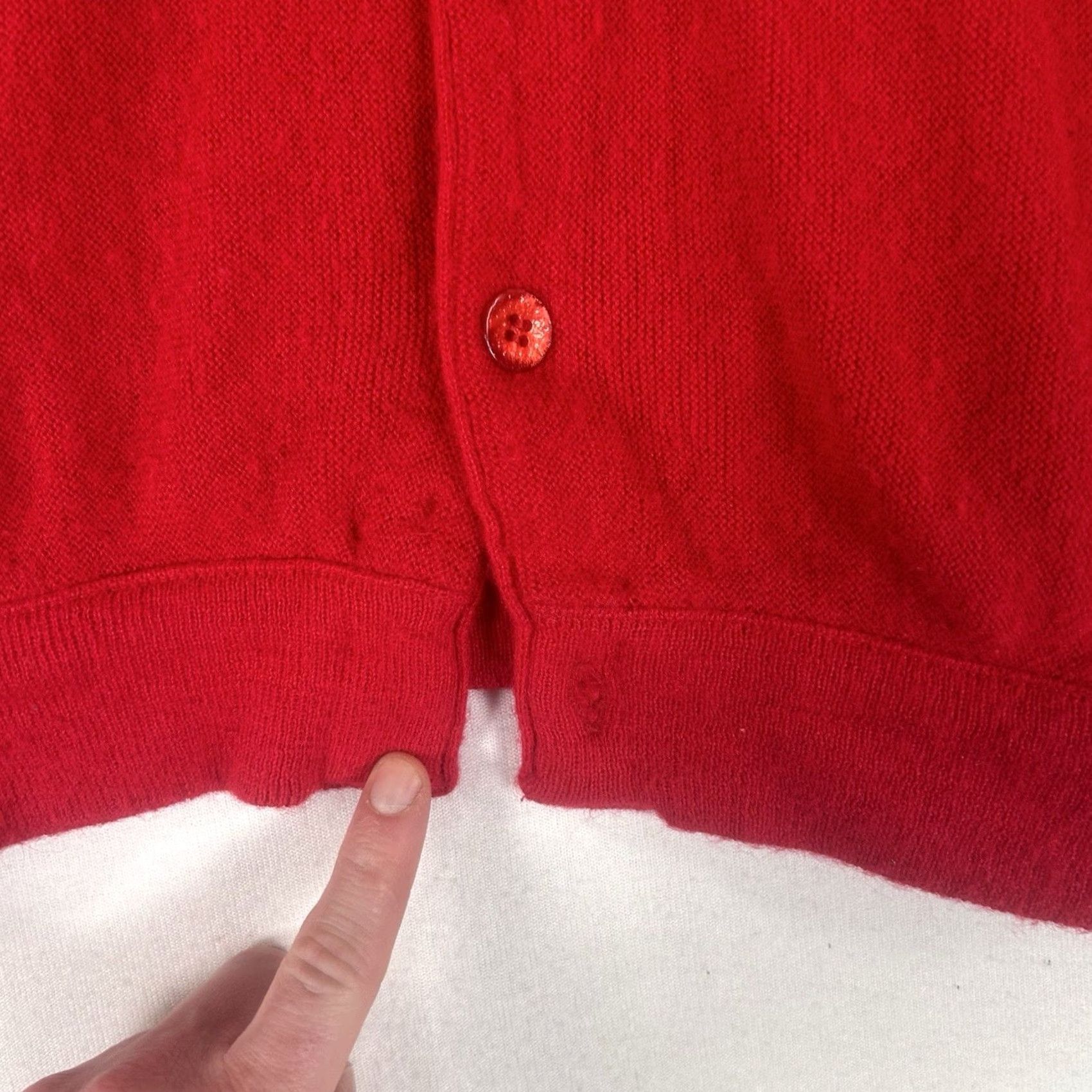 Vintage VINTAGE Jefflinks Lord Jeff Cardigan Golf Sweater Mens XL Red 100% Dupont Orlon 80s Classic USA Boys? Size US XL / EU 56 / 4 - 4 Thumbnail