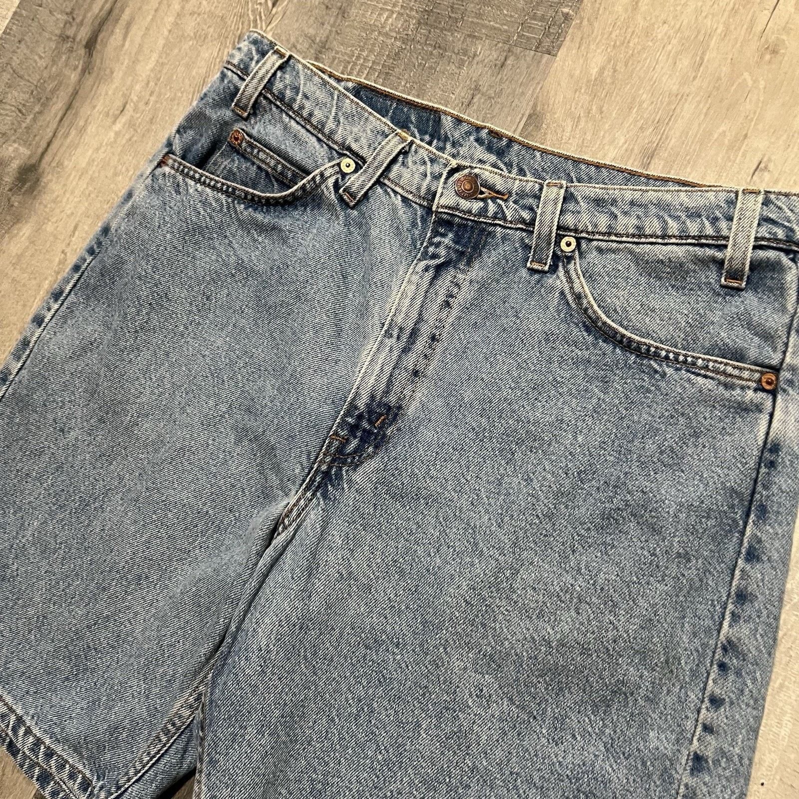 Levi's VTG Levis 550 Relaxed Fit Denim Jean Shorts Mens 34 Jorts Size US 34 / EU 50 - 3 Thumbnail