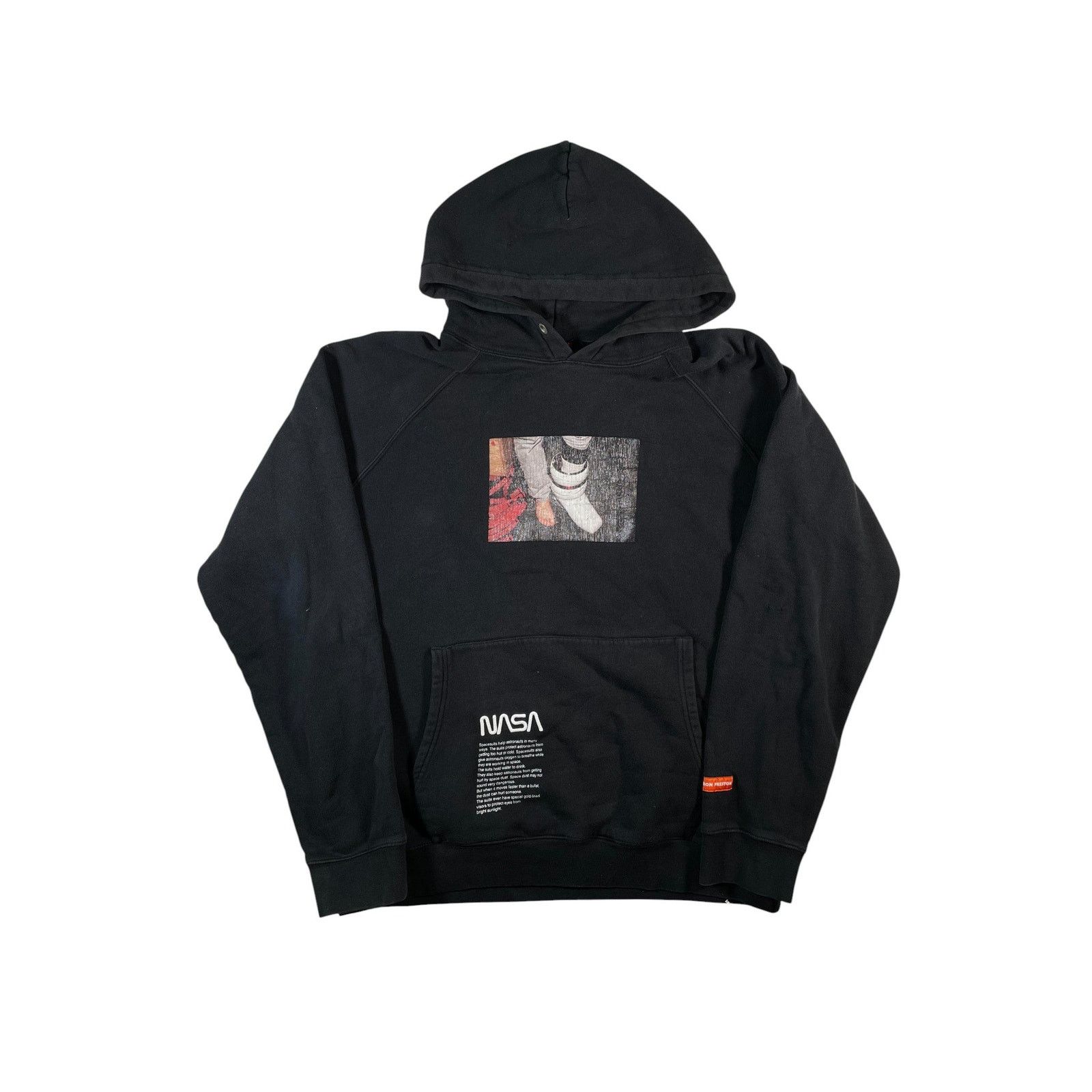 Heron Preston Heron Preston 'NASA Boot' Black Hoodie Size US L / EU 52-54 / 3 - 1 Thumbnail