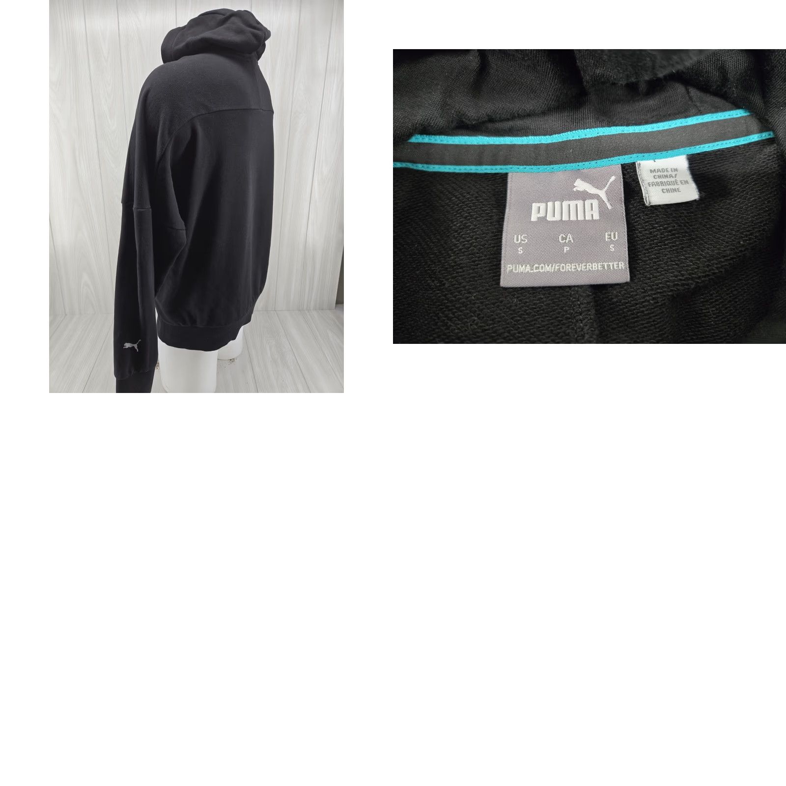 Puma PUMA MERCEDES AMG Petronas Formula One Hoodie Sweatshirt Mens SMALL Black Logo Pullover Hooded Sweatshirt Mens Short Sleeve? Size US S / EU 44-46 / 1 - 9 Thumbnail