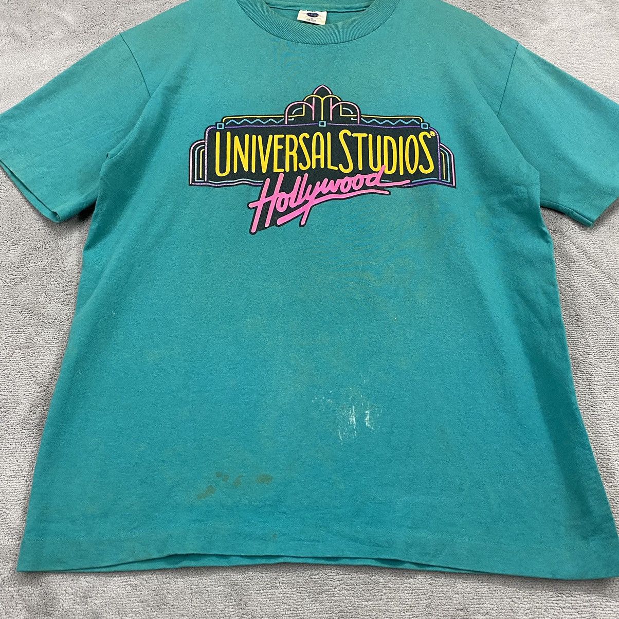 Universal Studios × Vintage 💥RARE💥 VINTAGE UNIVERSAL STUDIOS HOLLYWOOD FADED TEE Size US M / EU 48-50 / 2 - 9 Thumbnail