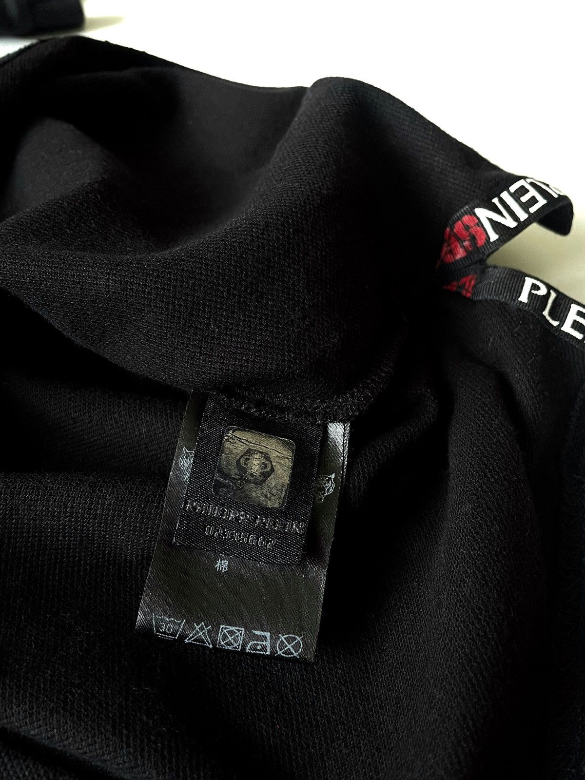 Philipp Plein Philipp Plein Sport Black Polo Size XXL Big Logo Luxury Size US XL / EU 56 / 4 - 8 Thumbnail