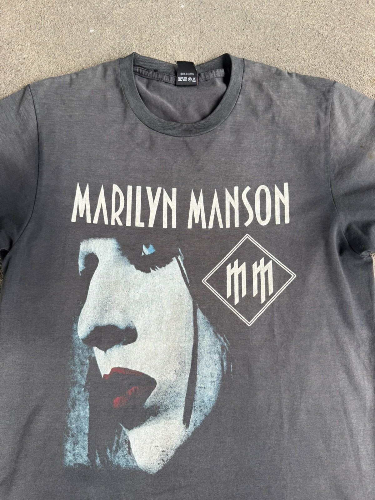VINTAGE 00'S MARILYN MANSON THE GOLDEN AGE OF GROTESQUE TEES