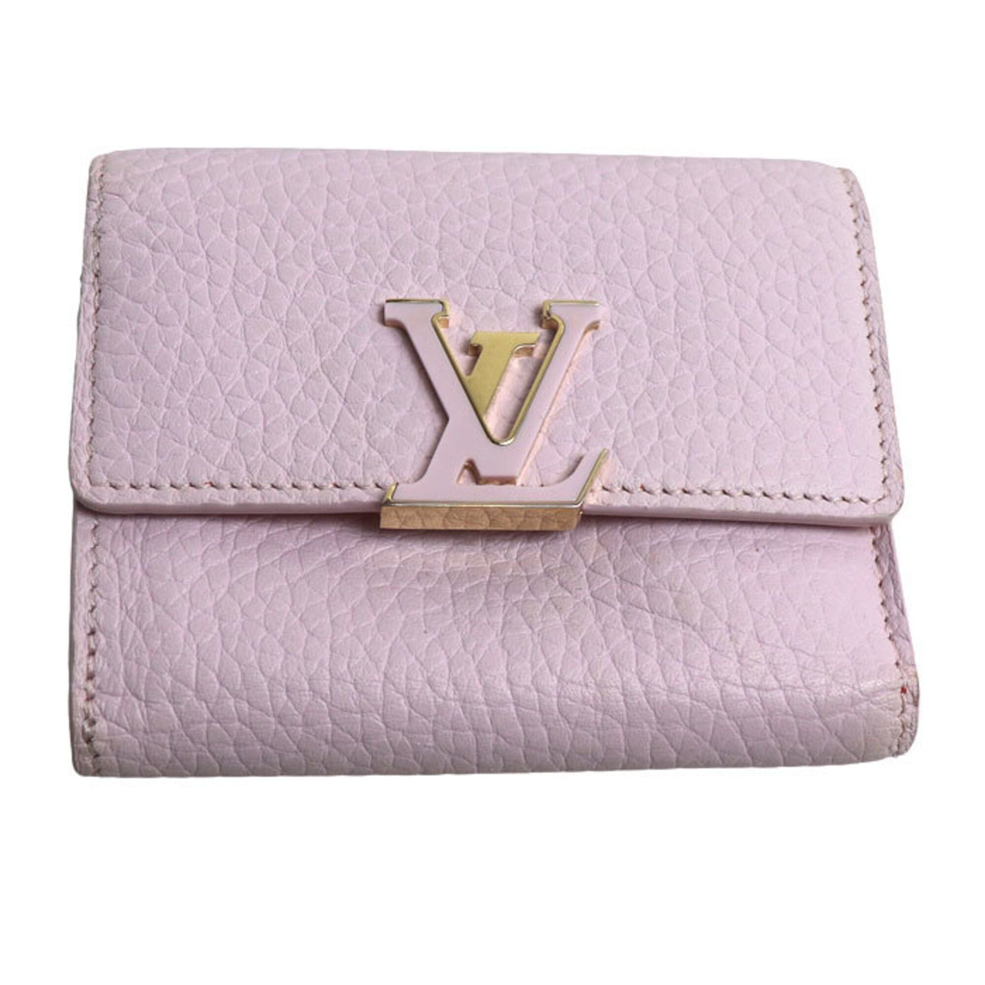 Louis Vuitton Louis Vuitton Portefeuille Capucines XS Tri-fold Wallet Pink M81420 Women's Size ONE SIZE - 1 Thumbnail