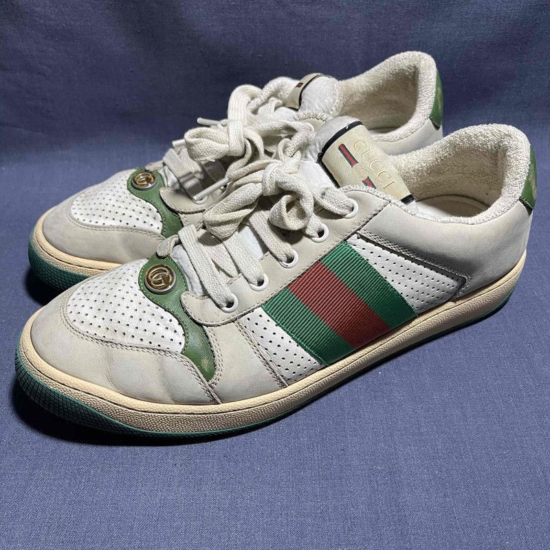 Gucci Gucci Screener Fashion Sneakers for Men - Size US 8 / EU 41 - 1 Thumbnail