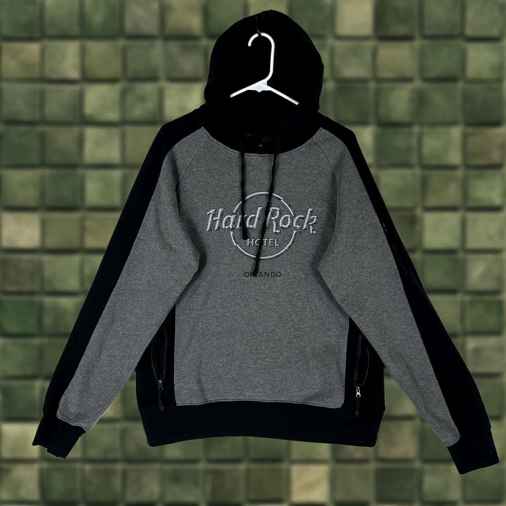 Hard Rock Cafe Hard Rock Hotel Orlando Hoodie Mens Large Gray Music Theme Pullover Sweatshirt Size US L / EU 52-54 / 3 - 1 Thumbnail