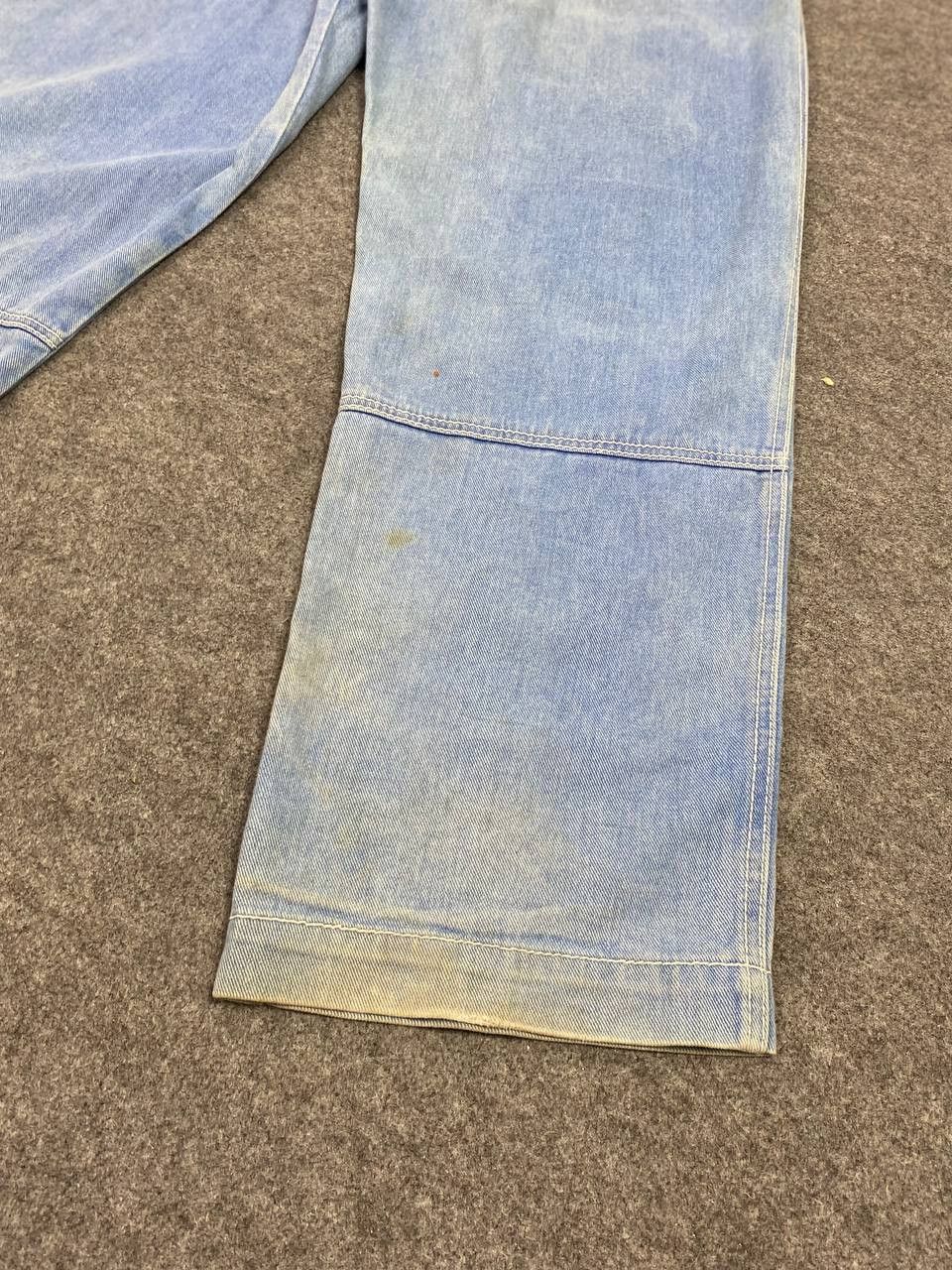 vintage 90s karl kani baggy denim embroided logo