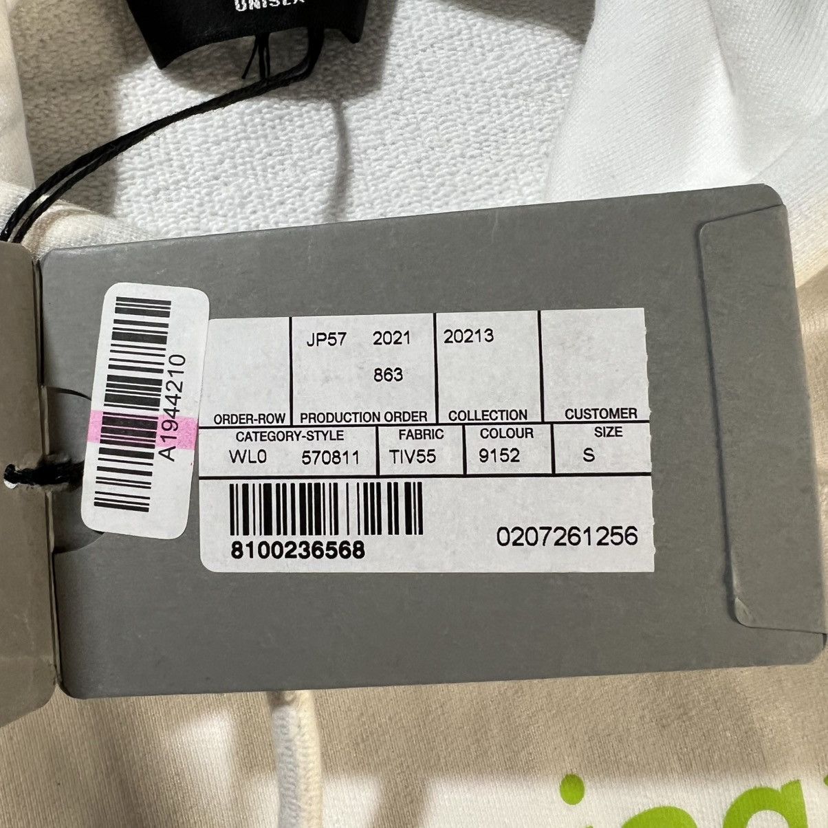 Balenciaga Balenciaga Copyright Green Logo White Pullover Hoodie Size US S / EU 44-46 / 1 - 13 Thumbnail