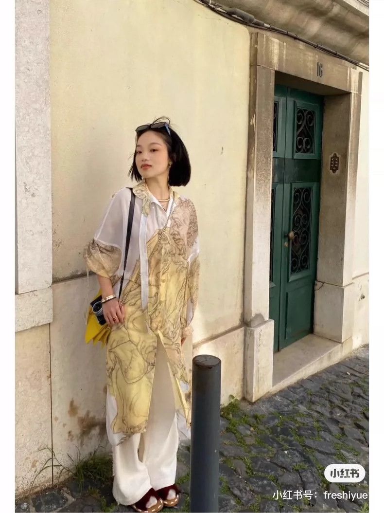 Loewe loewe Printed shirt dress 2506-Nextarrow Size XS / US 0-2 / IT 36-38 - 8 Thumbnail