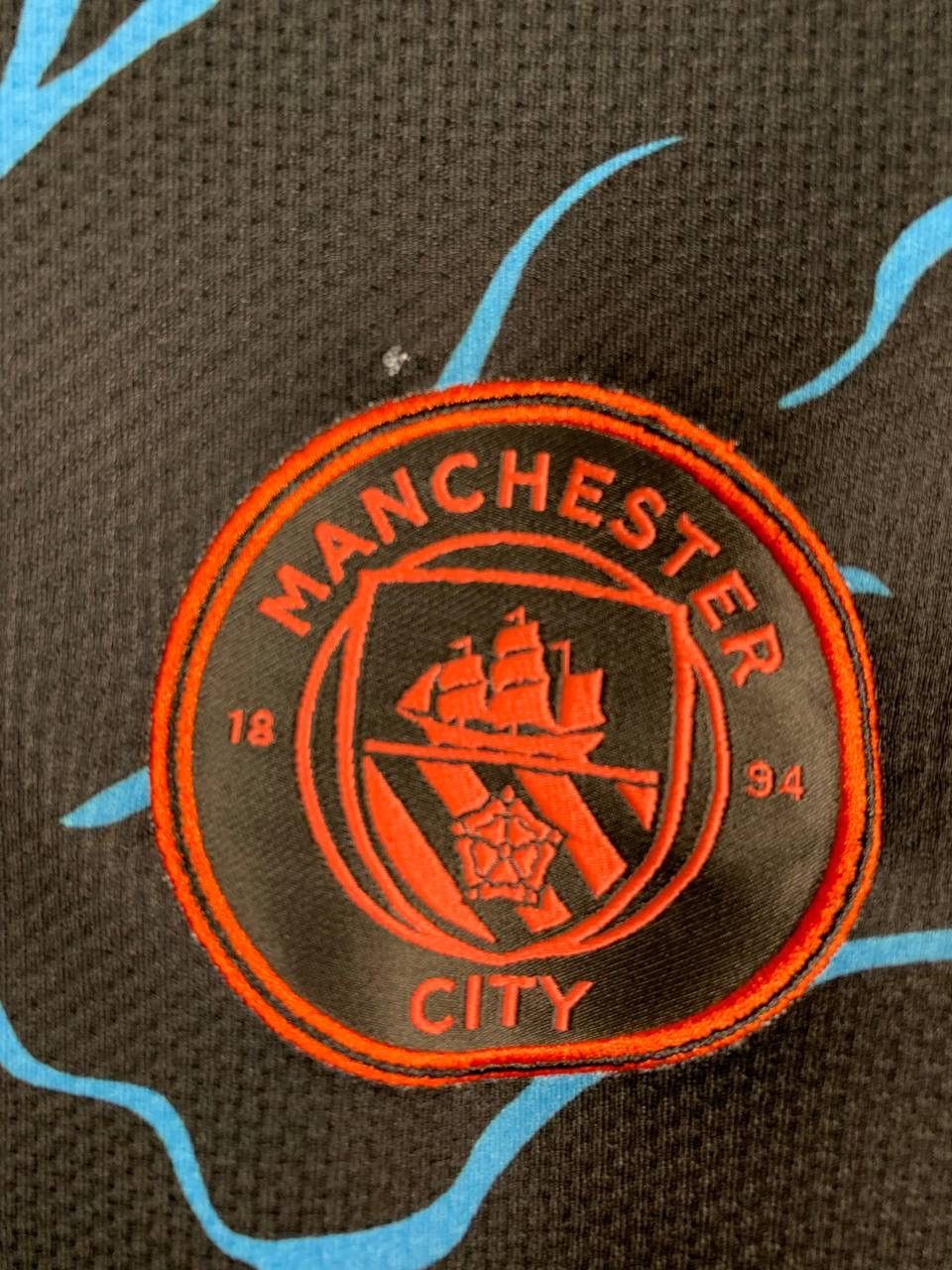 Puma Haaland #9 Manchester City Away Jersey 22/23 | Puma | Size M Size US M / EU 48-50 / 2 - 6 Thumbnail