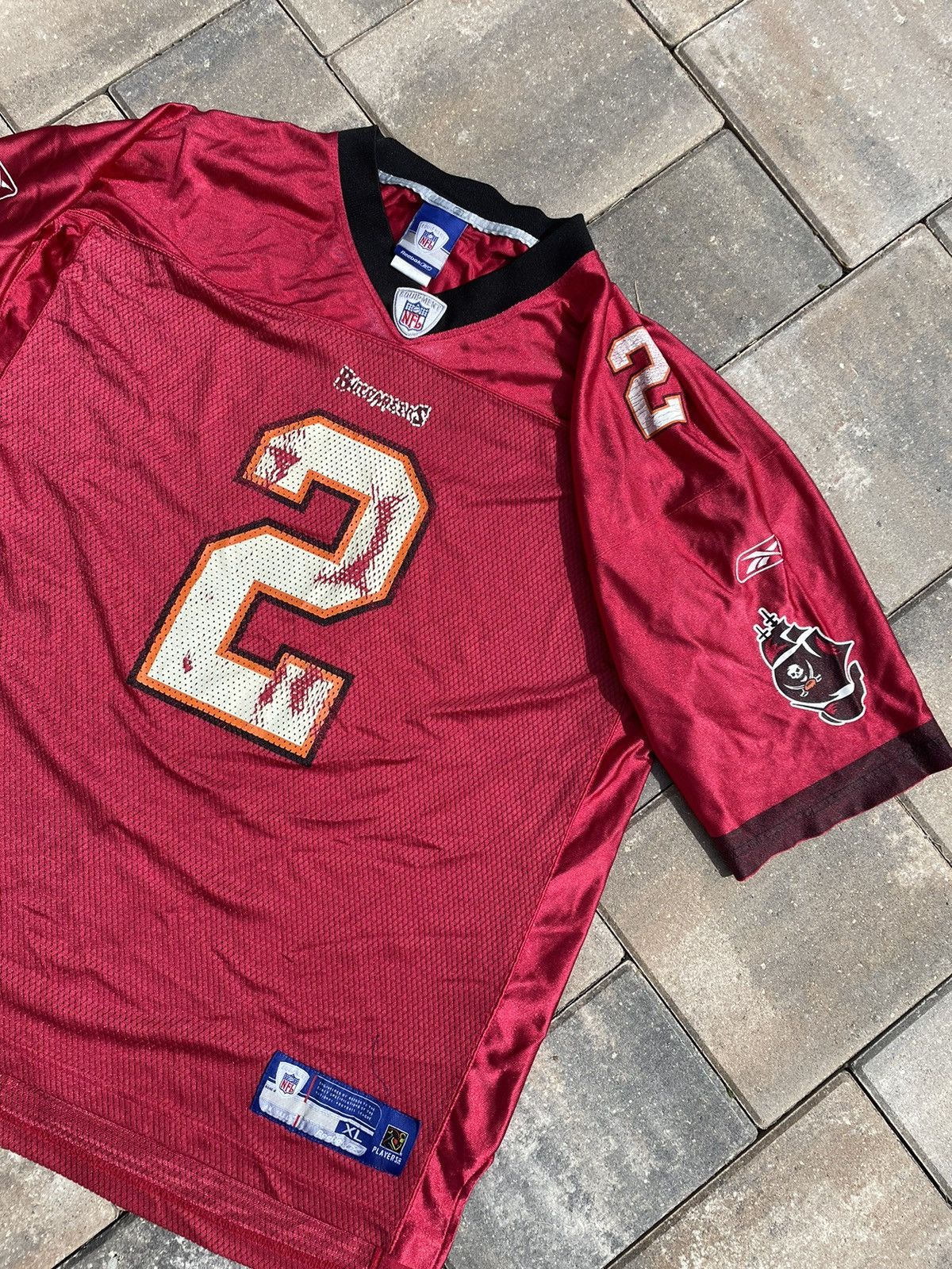 NFL × Vintage Tampa bay buccaneers Chris simms #2 jersey xl Size US XL / EU 56 / 4 - 2 Thumbnail