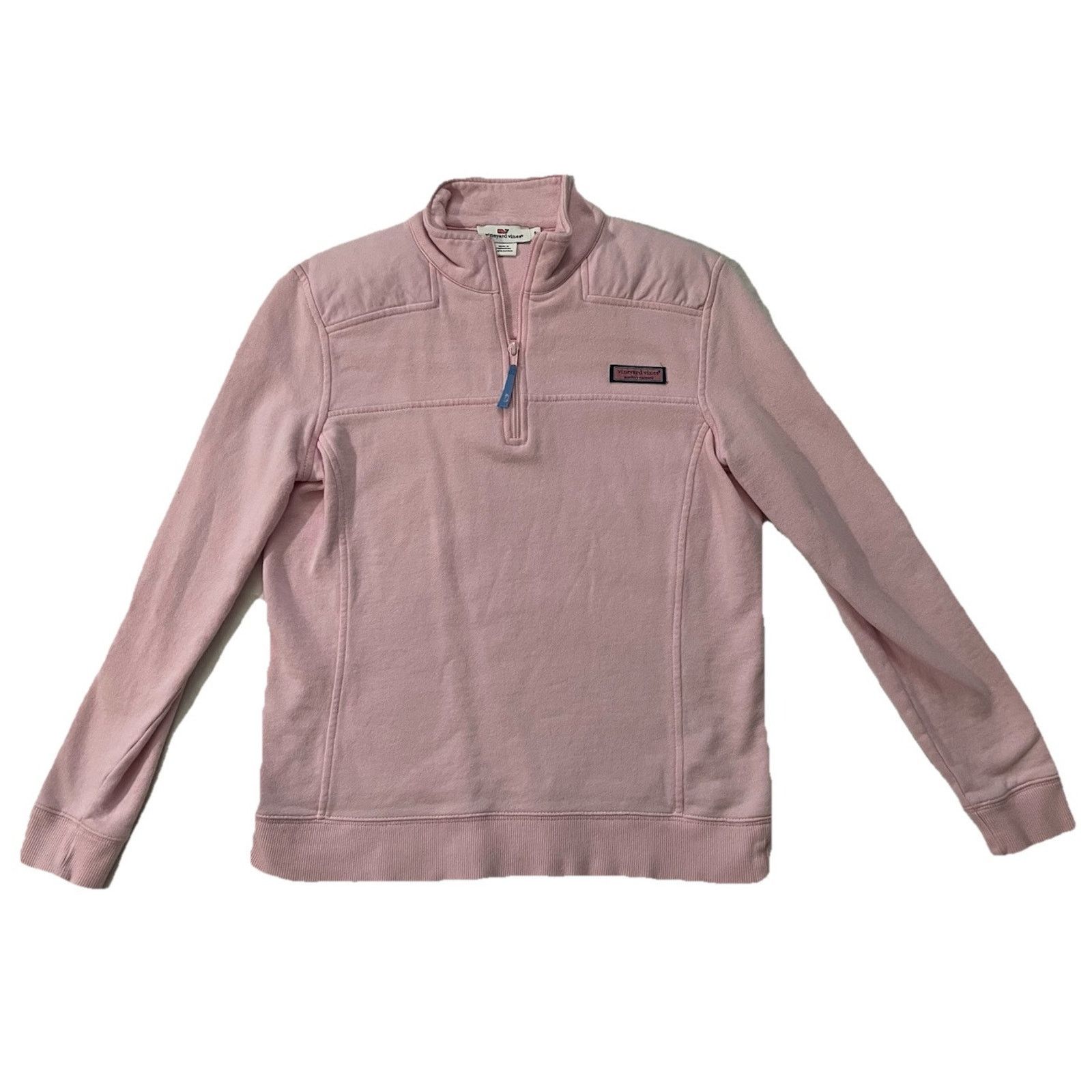 Vineyard Vines Vineyard Vines Sweatshirt Small S Baby Pink 1/4 Zip Marthas Size S / US 4 / IT 40 - 1 Thumbnail