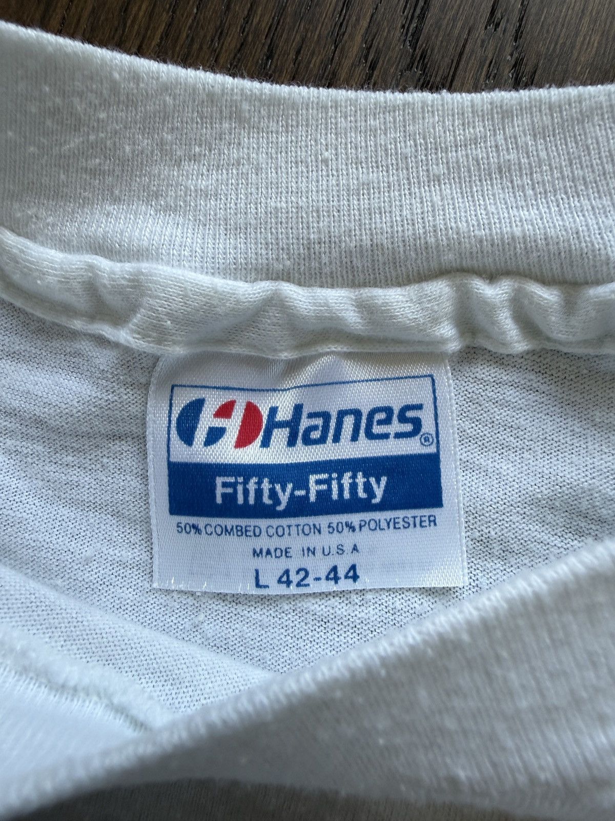 Vintage Vintage 80s Don't Mess With Dad Funny Statement Tee Size US M / EU 48-50 / 2 - 2 Thumbnail