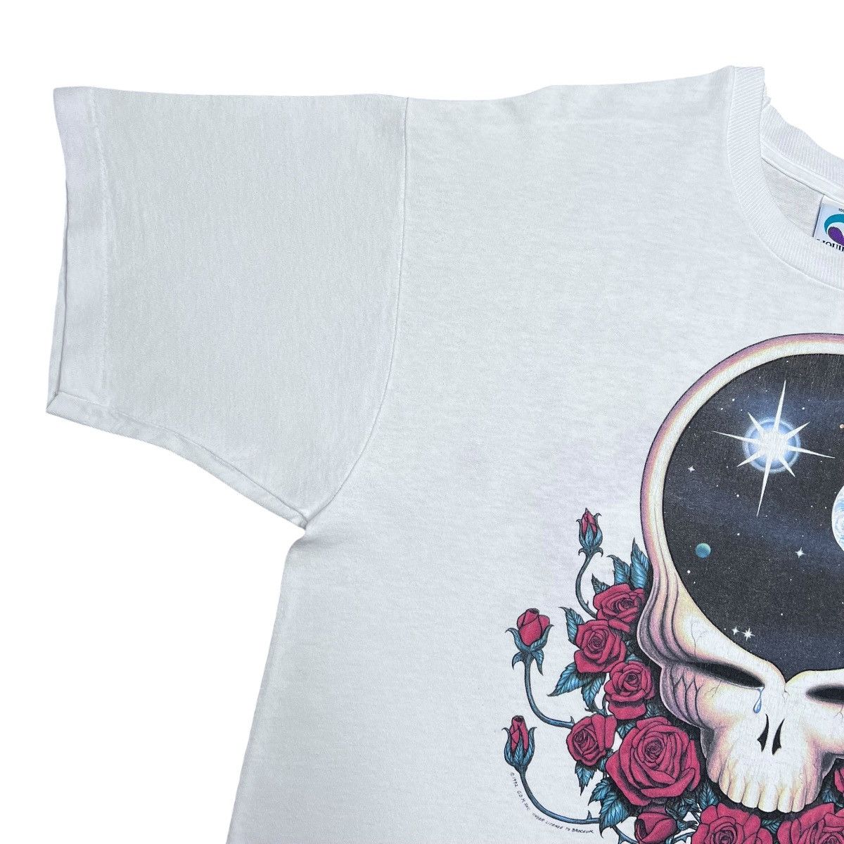 Liquid Blue Vtg 1992 Grateful Dead Space Your Face Space White T-Shirt Size US XL / EU 56 / 4 - 6 Thumbnail