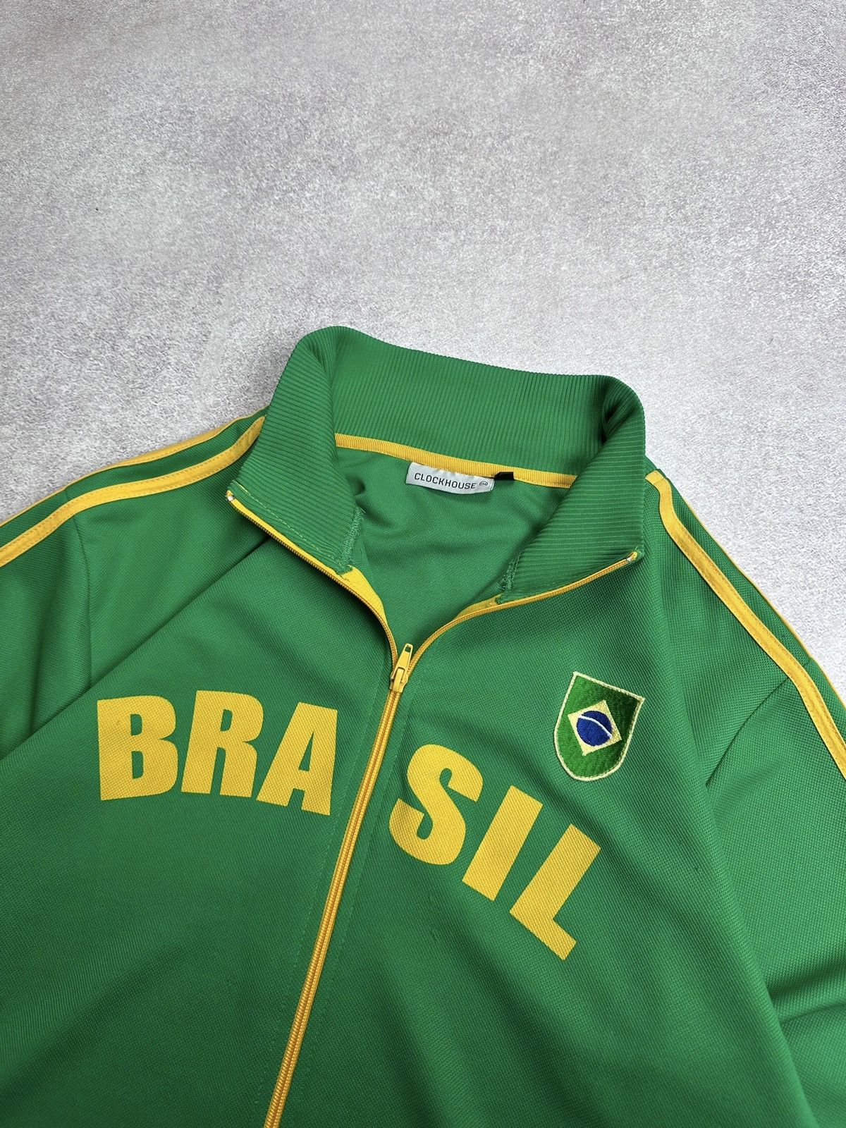 Vintage Vintage 90s Brasil Y2K Archive Zip Jacket M Size US M / EU 48-50 / 2 - 5 Thumbnail