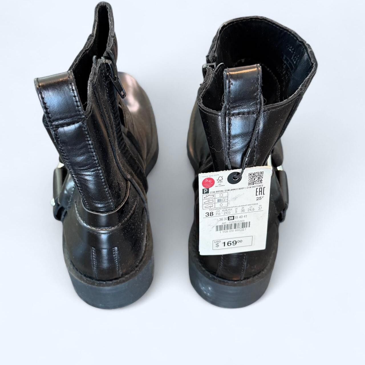 Zara Zara Women's black Boots Size ONE SIZE - 5 Thumbnail