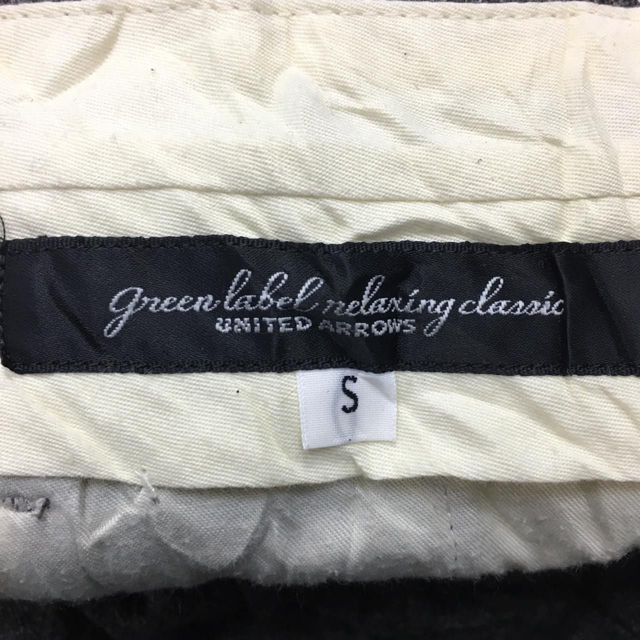 Vintage Vtg GREEN LABEL RELAXING Classic United Arrows Long Pants Size US 29 - 3 Thumbnail