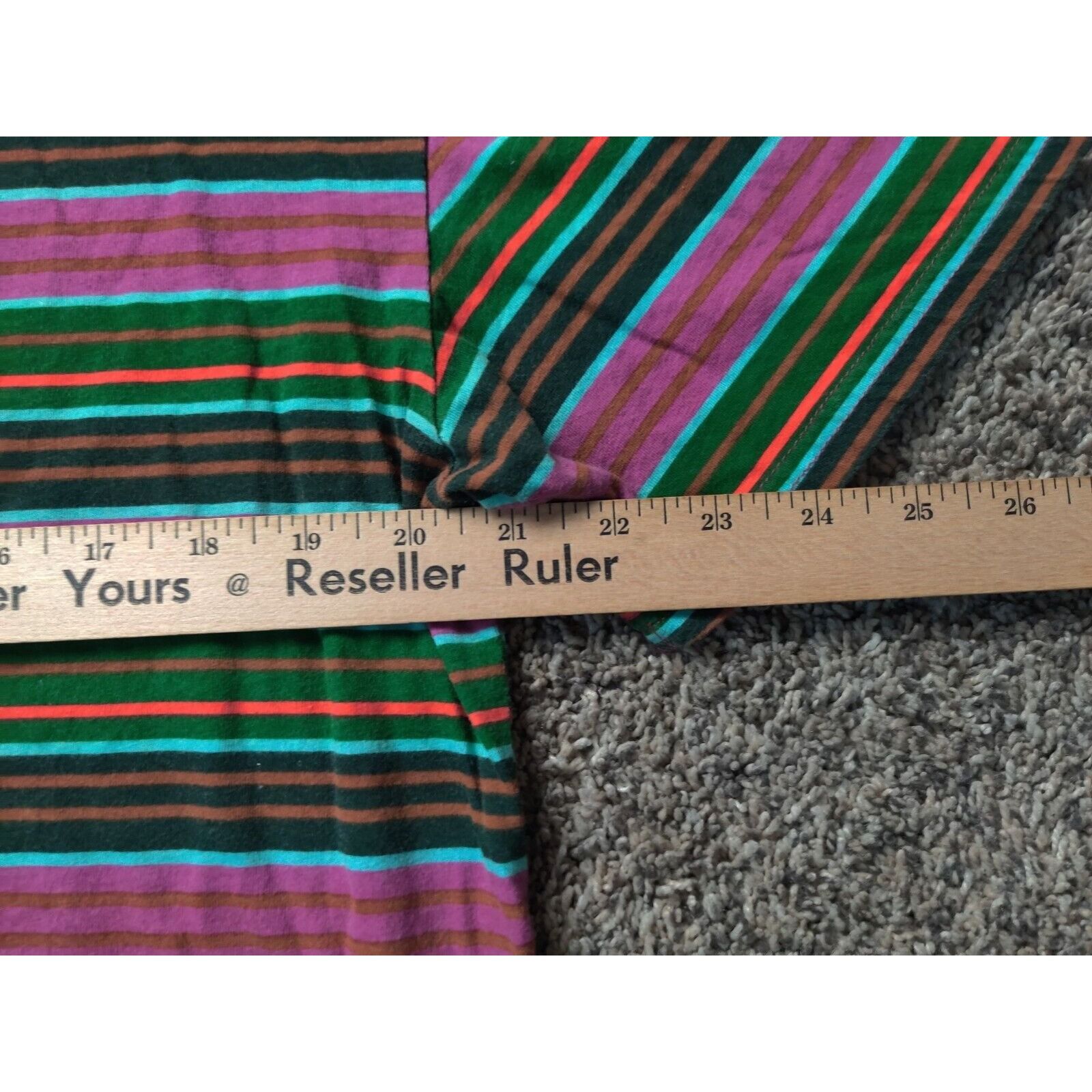 Pacsun PACSUN Shirt Adult Mens Medium Dark Pink Striped Paradise Size US M / EU 48-50 / 2 - 10 Thumbnail