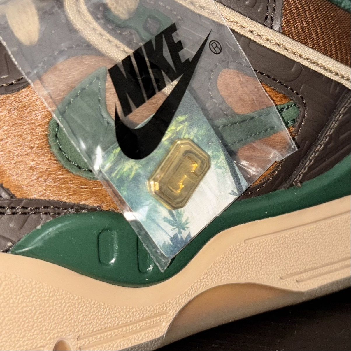 Nigo × Nike NIKE X NIGO AIR FORCE 3 LOW BAROQUE BROWN FIR HQ0260-201 Size US 10 / EU 43 - 5 Thumbnail