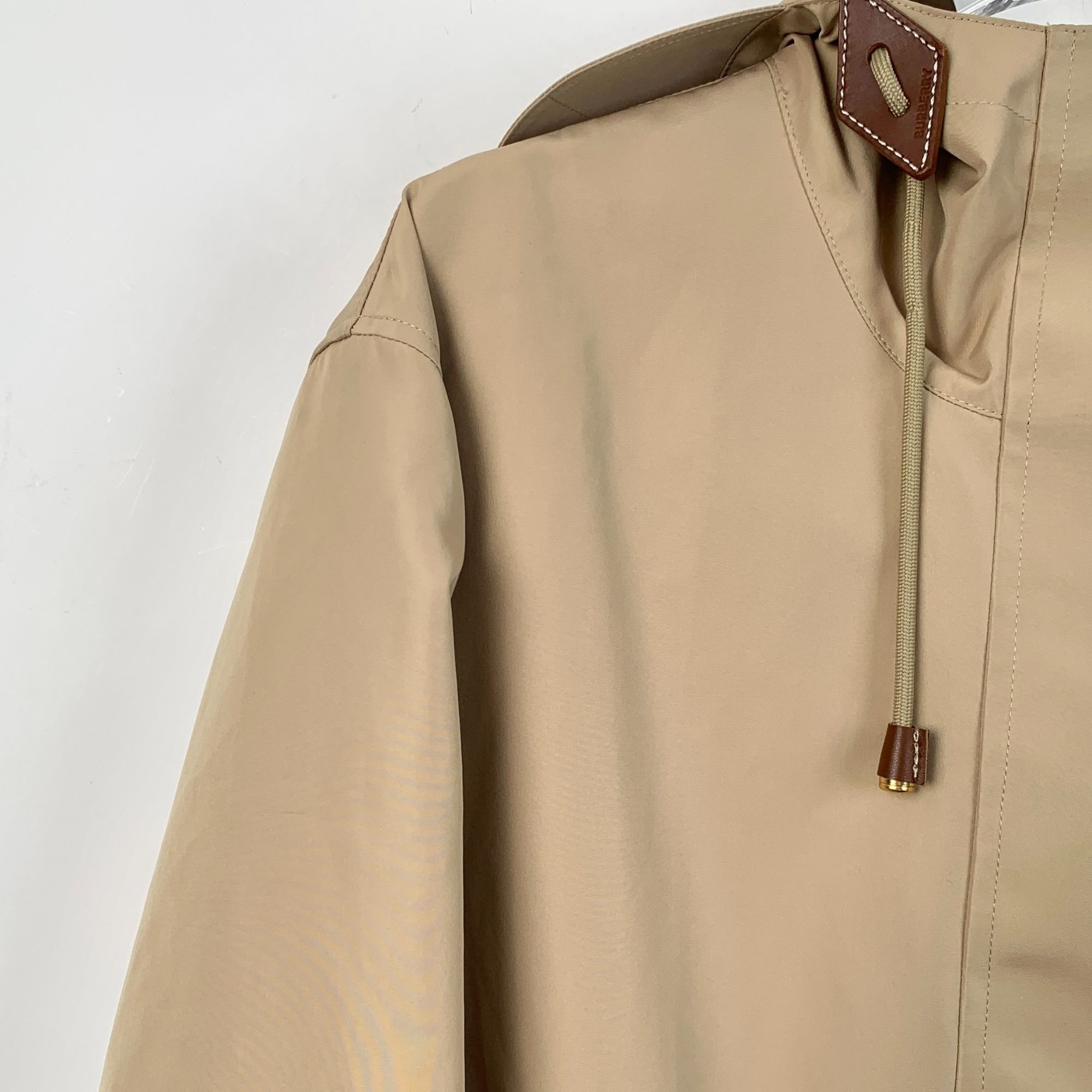 Burberry Burberry Womens Tan Hooded Parka Coat Size US 6 UK 8 With Ch Size S / US 4 / IT 40 - 3 Thumbnail