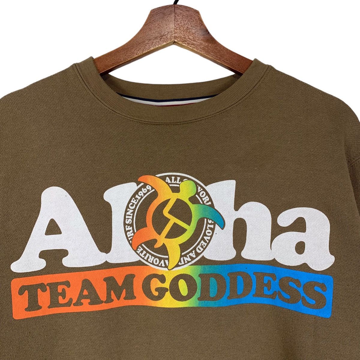 Japanese Brand × Vintage Vintage Surf Aloha Hawaiian Sweatshirt Big Logo Size US M / EU 48-50 / 2 - 2 Thumbnail