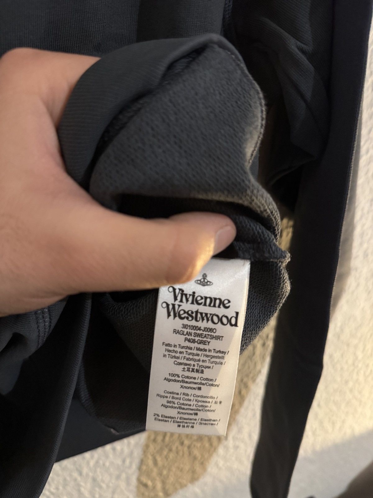 Vintage × Vivienne Westwood Vivienne Westwood Hoodie Sweater Zip jumper hooded sweater Size US L / EU 52-54 / 3 - 4 Thumbnail