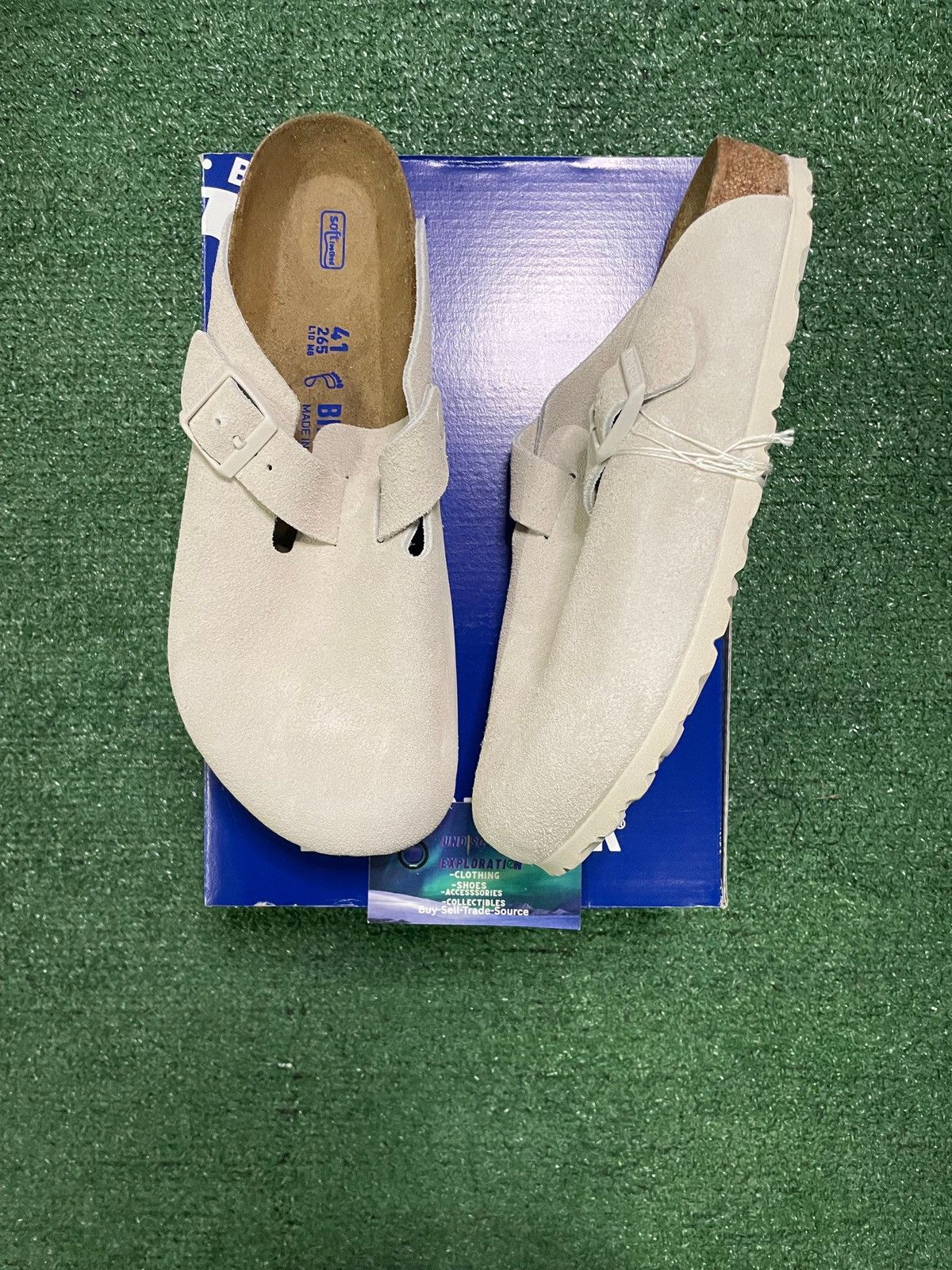 Birkenstock Birkenstock Boston antique white Size US 8.5 / EU 41-42 - 1 Thumbnail