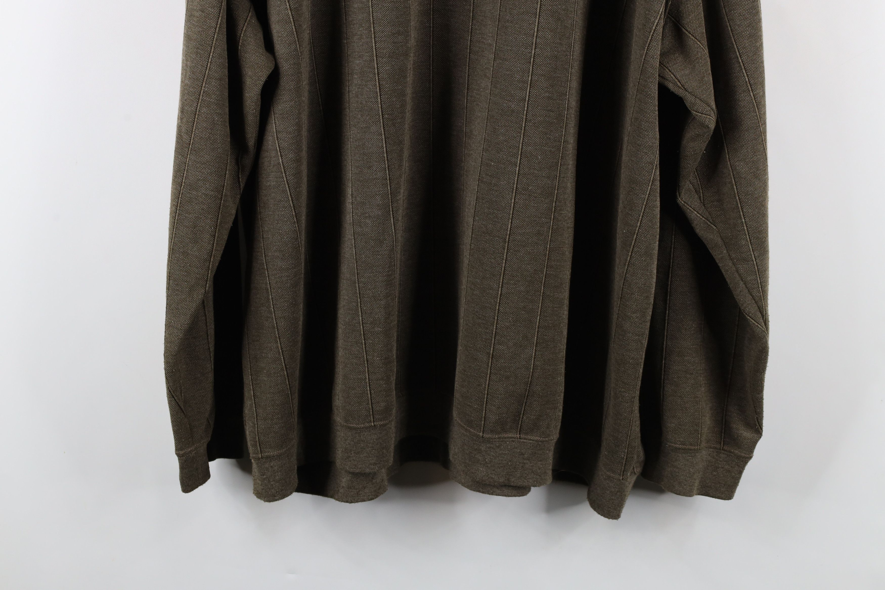 Vintage Vintage 90s Streetwear Knit Pullover Long Sleeve Polo Shirt Size US XXL / EU 58 / 5 - 11 Thumbnail