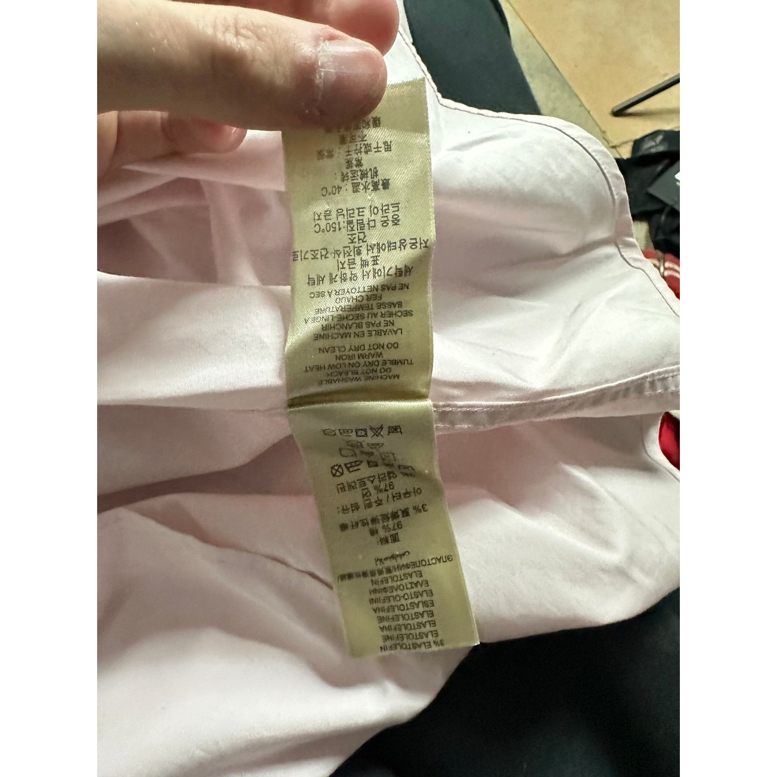 Burberry Burberry Button Up Pink Large Used Size US L / EU 52-54 / 3 - 3 Thumbnail