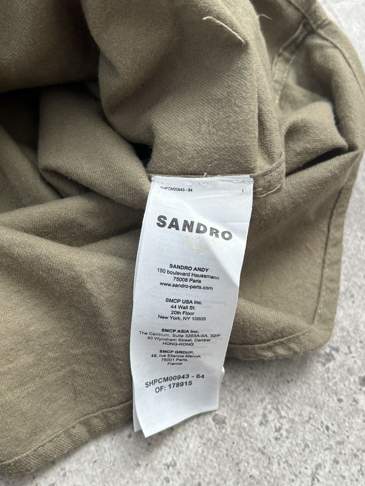 Sandro Sandro Shirt L size Size US L / EU 52-54 / 3 - 6 Thumbnail