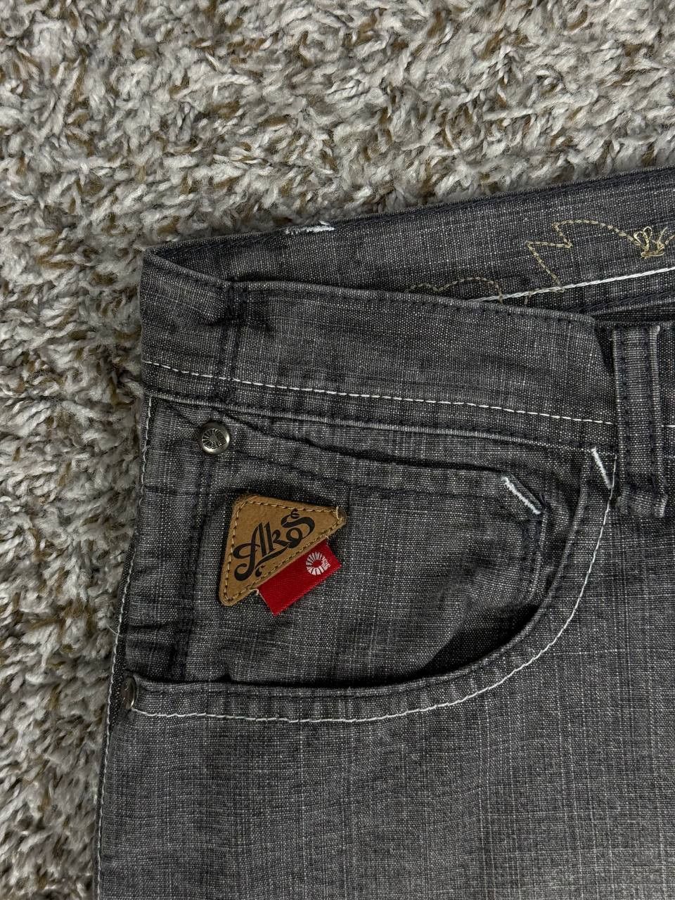 Akademiks Akademiks Denim Baggy Jeans Y2K Hip Hop Stitched Skater Size US 36 / EU 52 - 5 Thumbnail