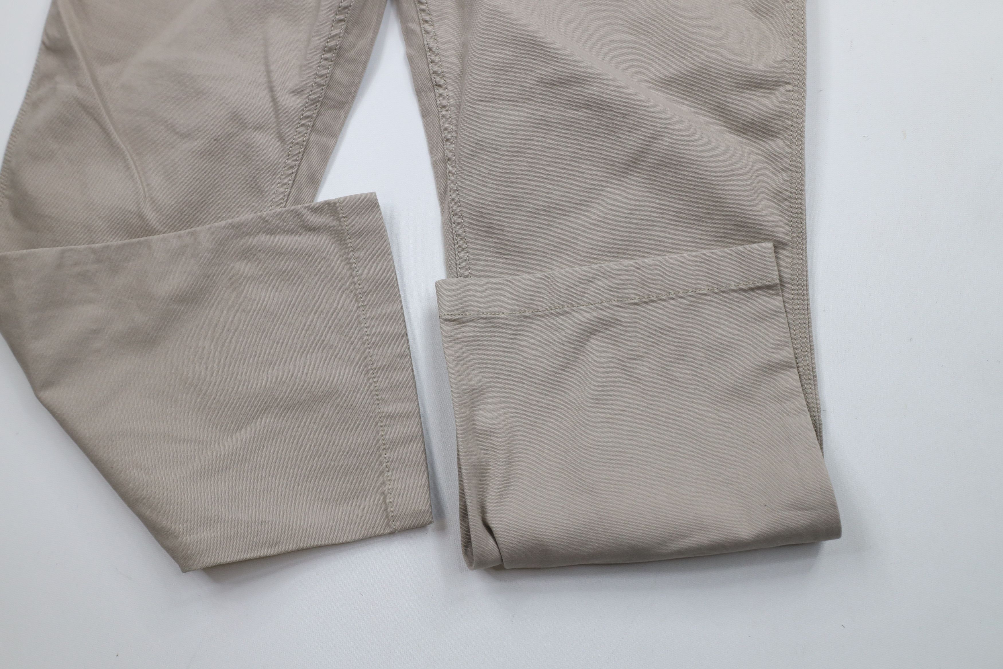 Carhartt × Vintage Vintage Carhartt Relaxed Wide Leg Dungaree Work Pants Beige Size US 34 / EU 50 - 5 Thumbnail