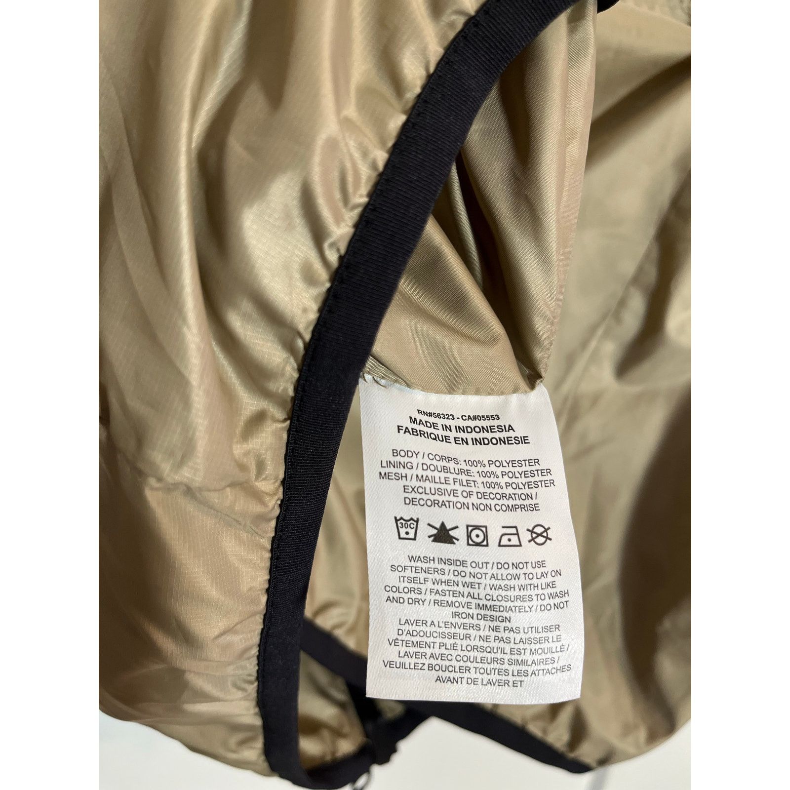 Nike •NWT• Nike Tech Small windbreaker jacket • Gold with Black Size US S / EU 44-46 / 1 - 9 Thumbnail
