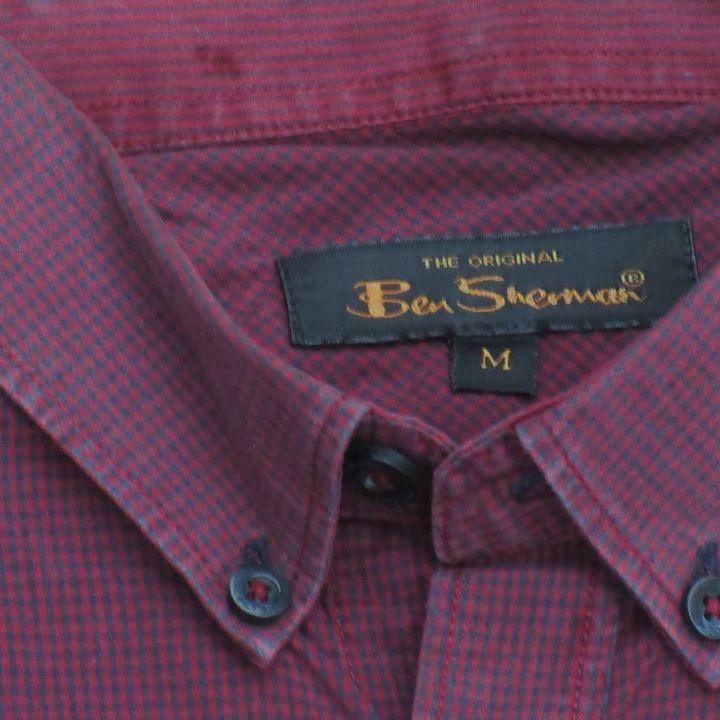 Ben Sherman × Other UK Ben Sherman Mini red Gingham Check long sleeves Size M Size US M / EU 48-50 / 2 - 3 Thumbnail
