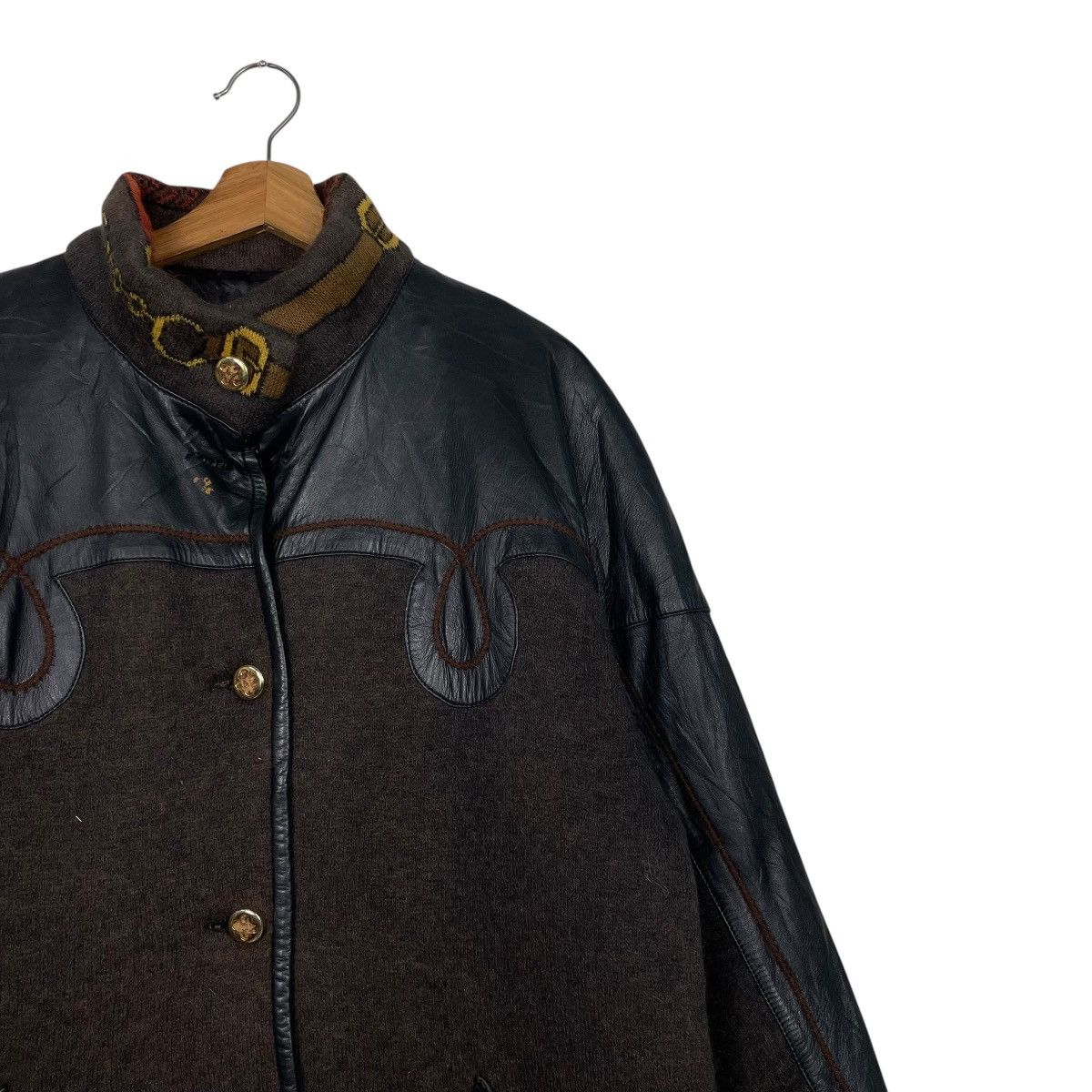 Torras Torras Leather Jacket Made In Spain Size L / US 10 / IT 46 - 5 Thumbnail