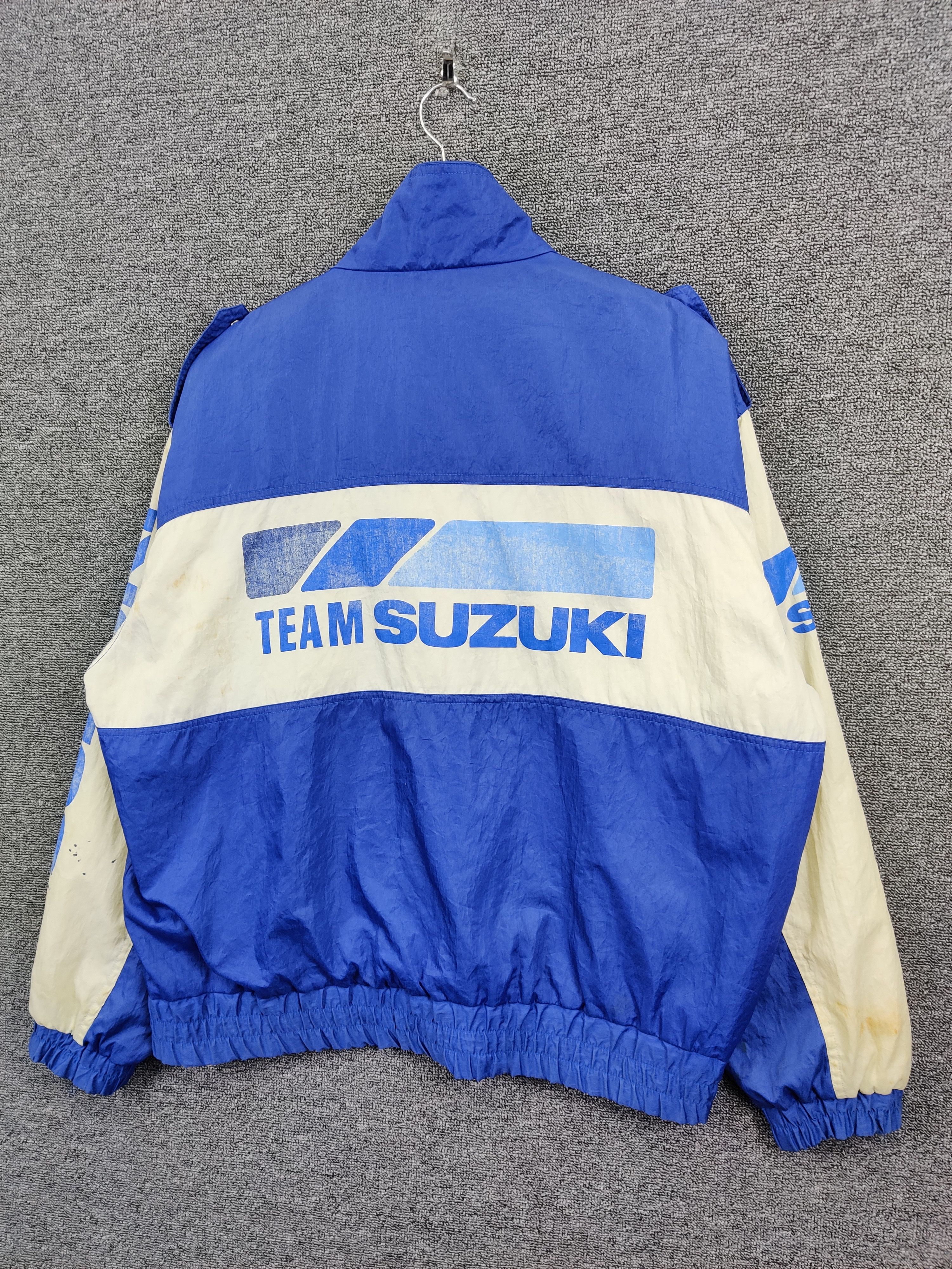 Vintage Vintage 90s Team Suzuki Racing Motorsports Jacket Size US L / EU 52-54 / 3 - 2 Thumbnail